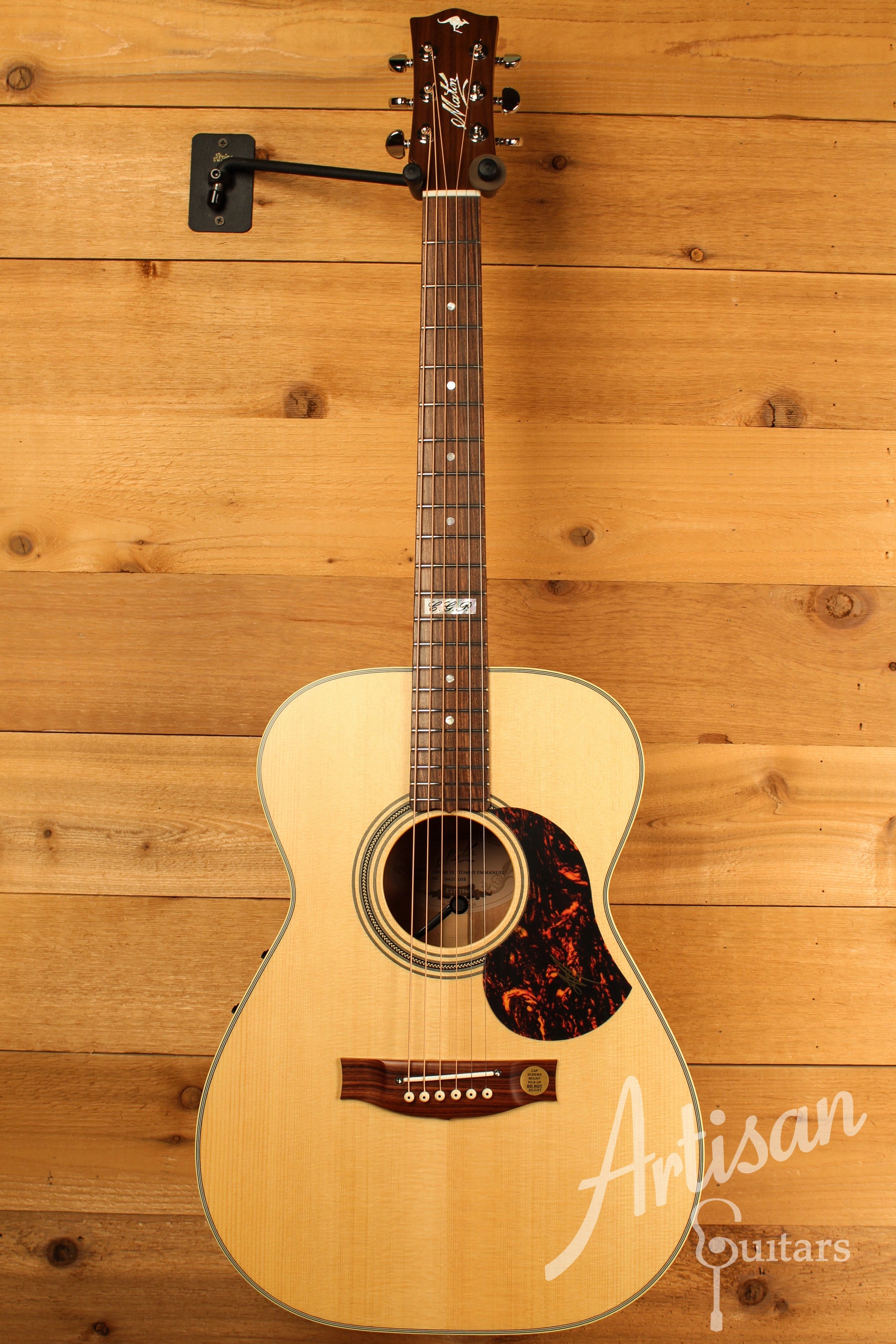 Maton EBG 808 TE Tommy Emmanuel Signature Guitar ID-12208 - Artisan Guitars