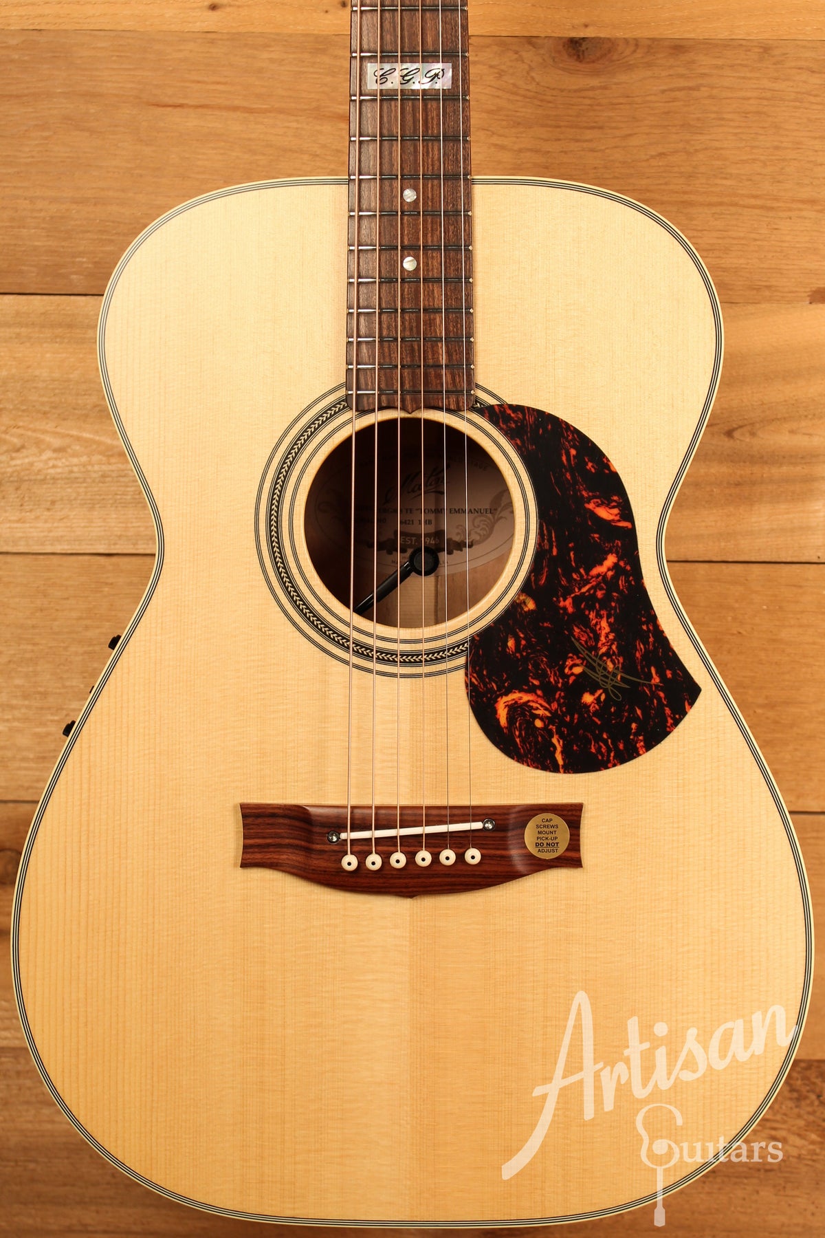 Maton EBG 808 TE Tommy Emmanuel Signature Guitar ID-12208 - Artisan Guitars