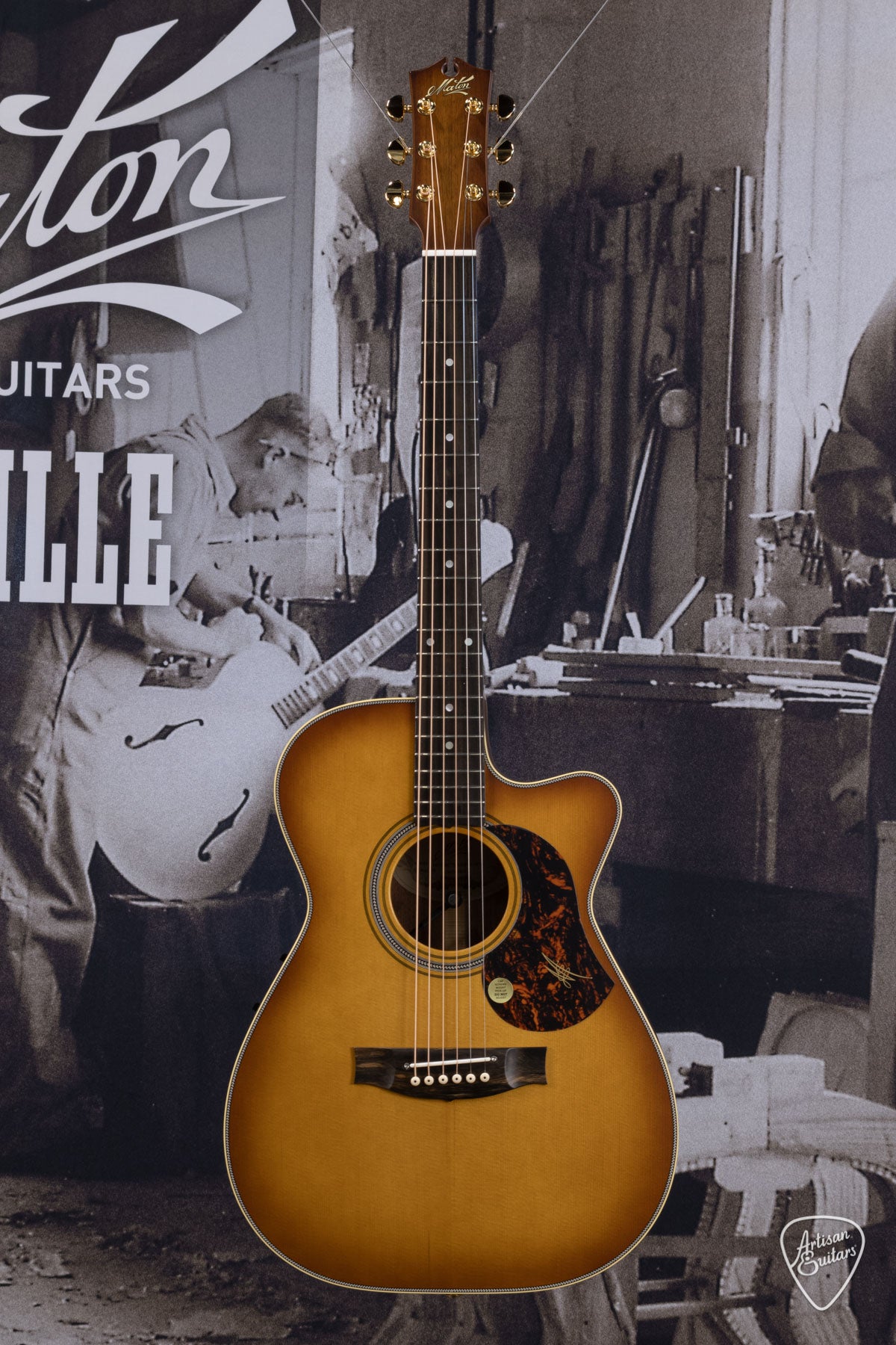 Maton Guitars EBG-808C Nashville Cutaway - 16394