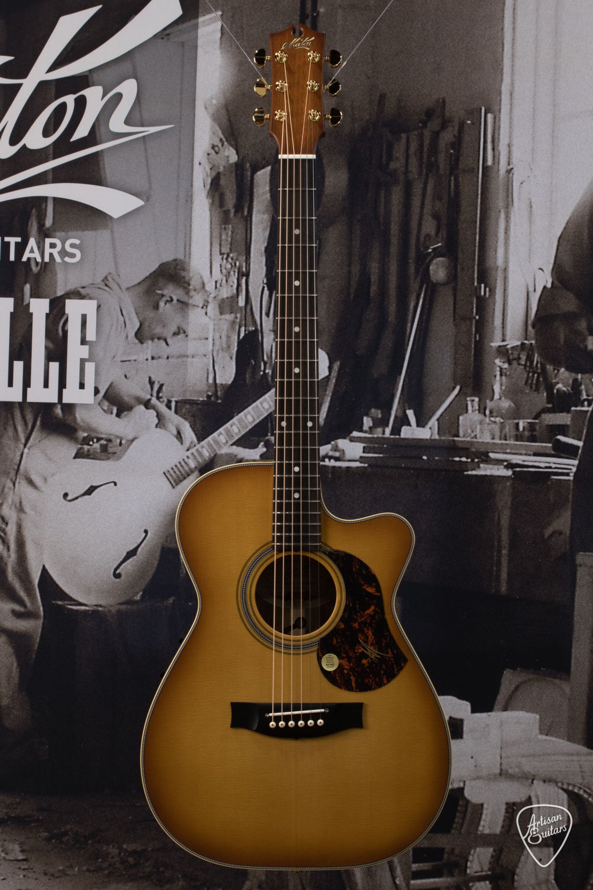 Maton Guitars EBG-808C Nashville Cutaway - 16396