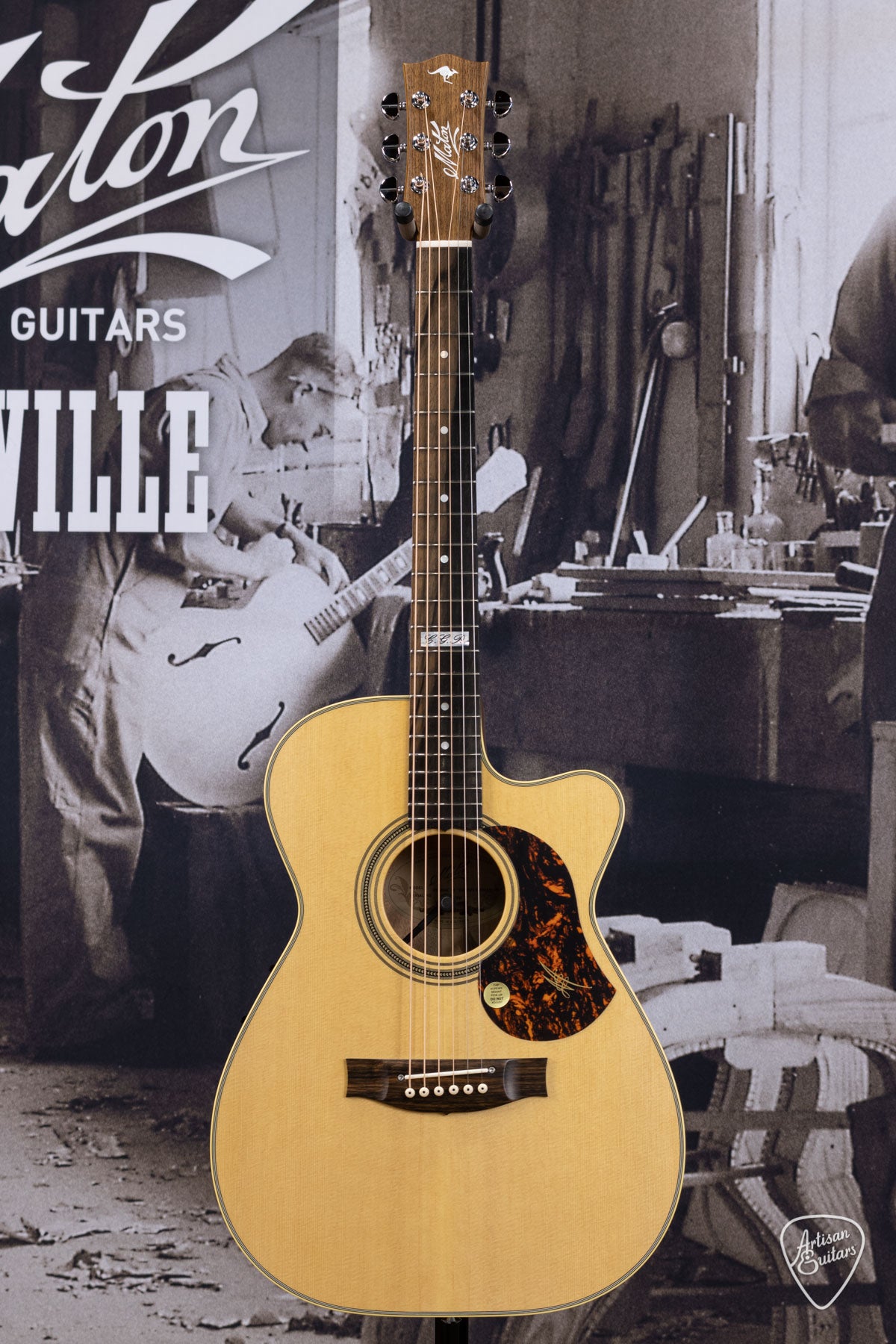 Maton Guitars EBG-808-TEC Tommy Emmanuel Cutaway - 16404