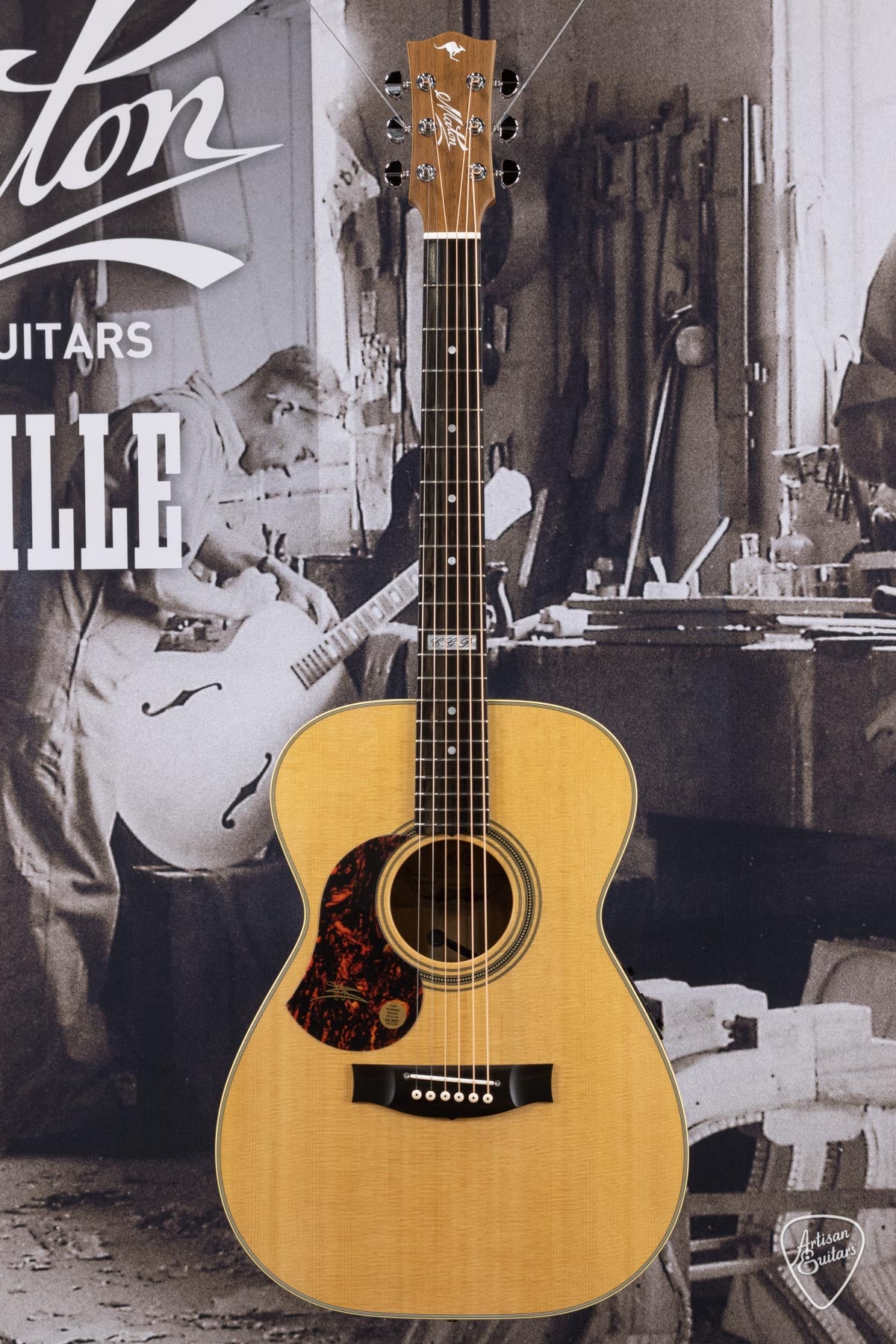 Maton Guitars EBG 808 TE Left-Handed Tommy Emmanuel Signature ID- 15081