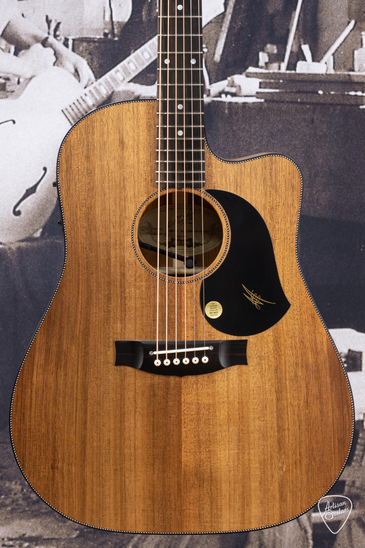 Maton Guitars All-Blackwood EBW-70C Dreadnought - 16355