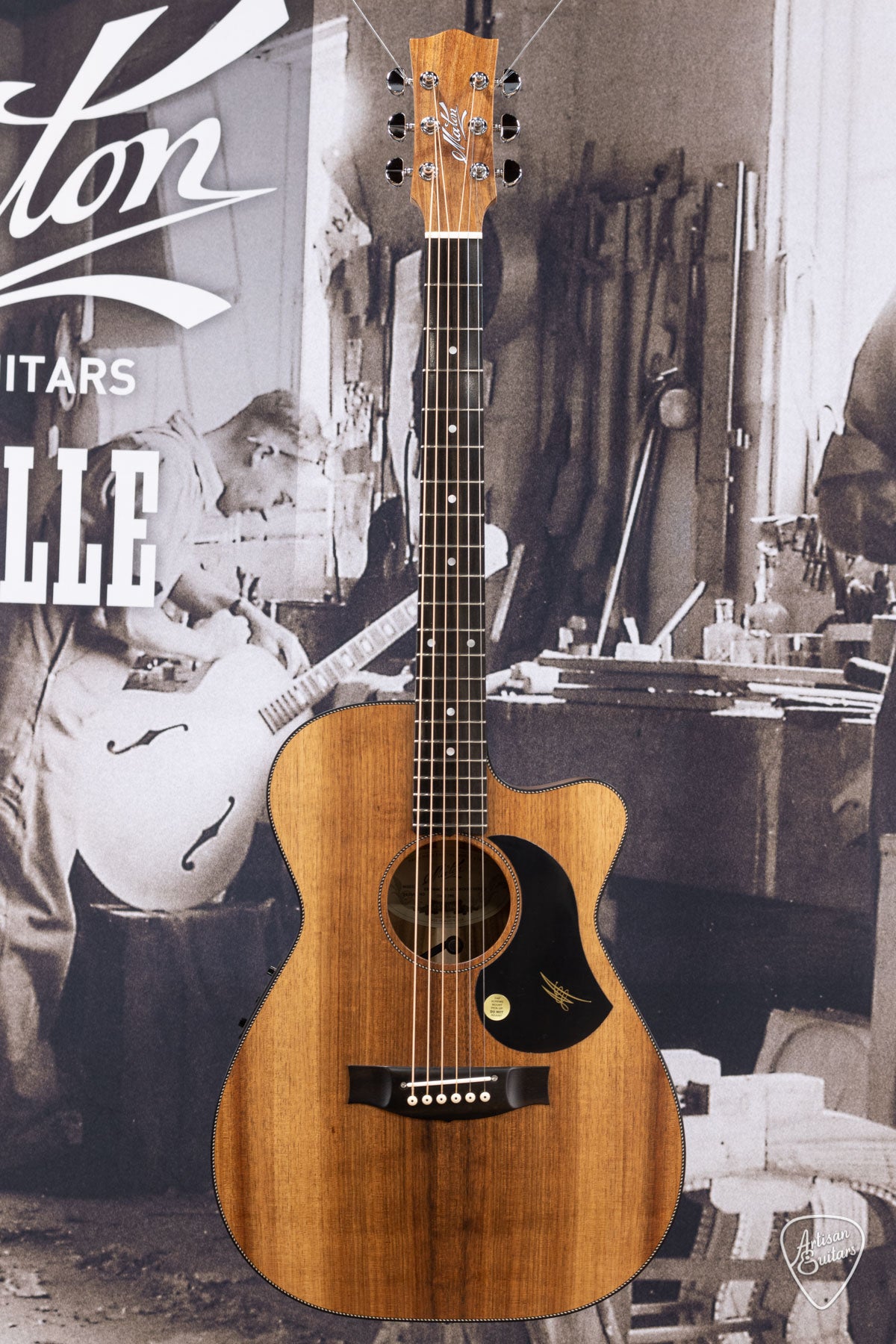 Maton Guitars All-Blackwood EBW-808C Cutaway - 16354