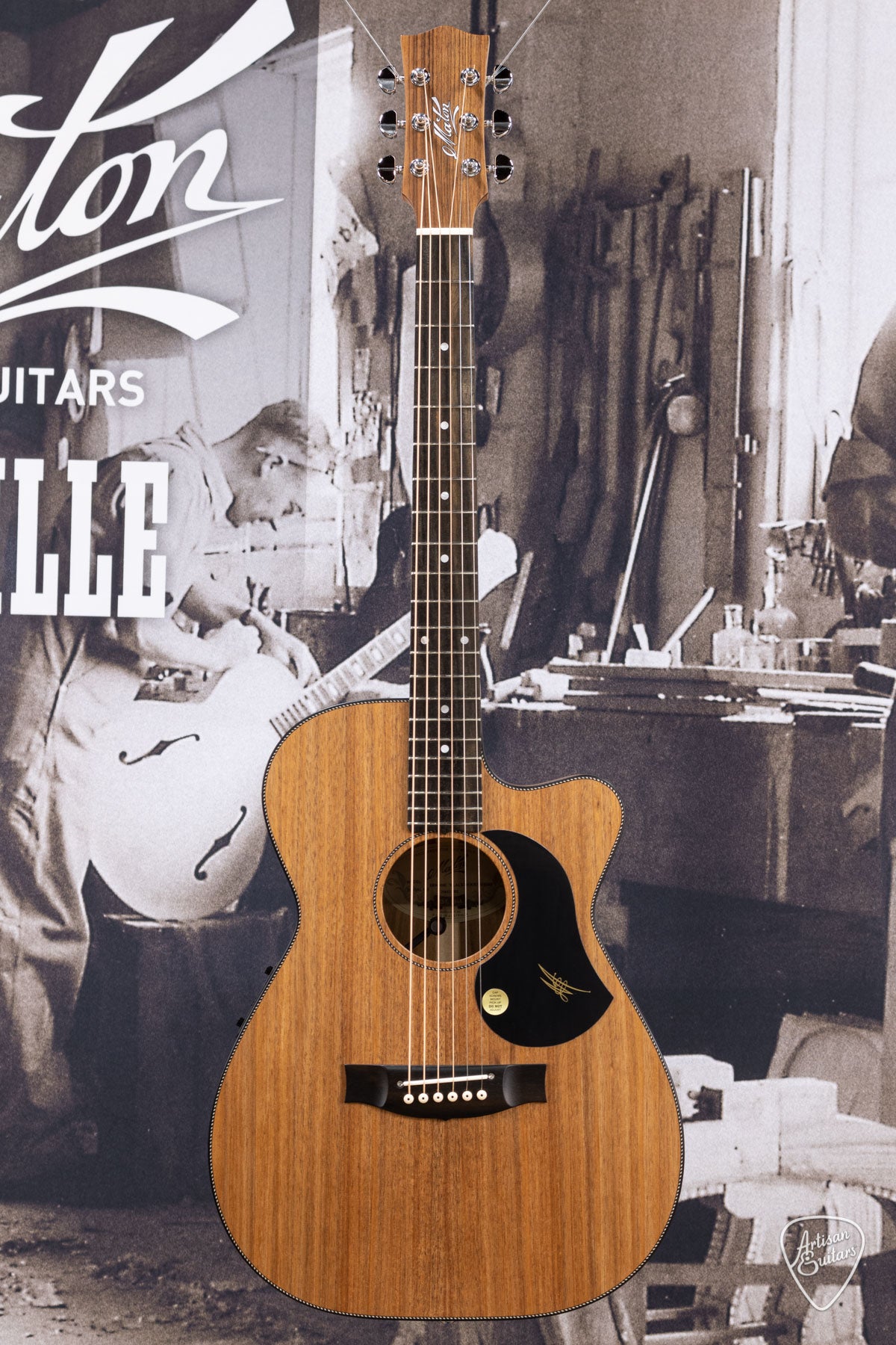 Maton Guitars All-Blackwood EBW-808C Cutaway - 16353