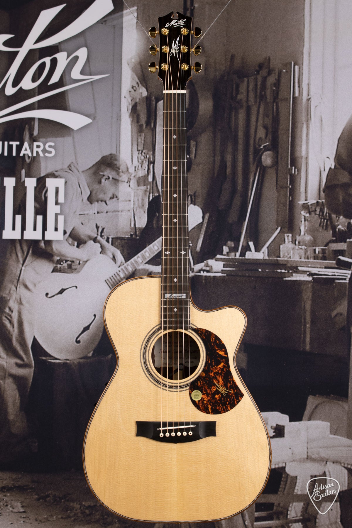 Maton Guitars EM100C-808 Messiah Cutaway - 16411 | Artisan Guitars