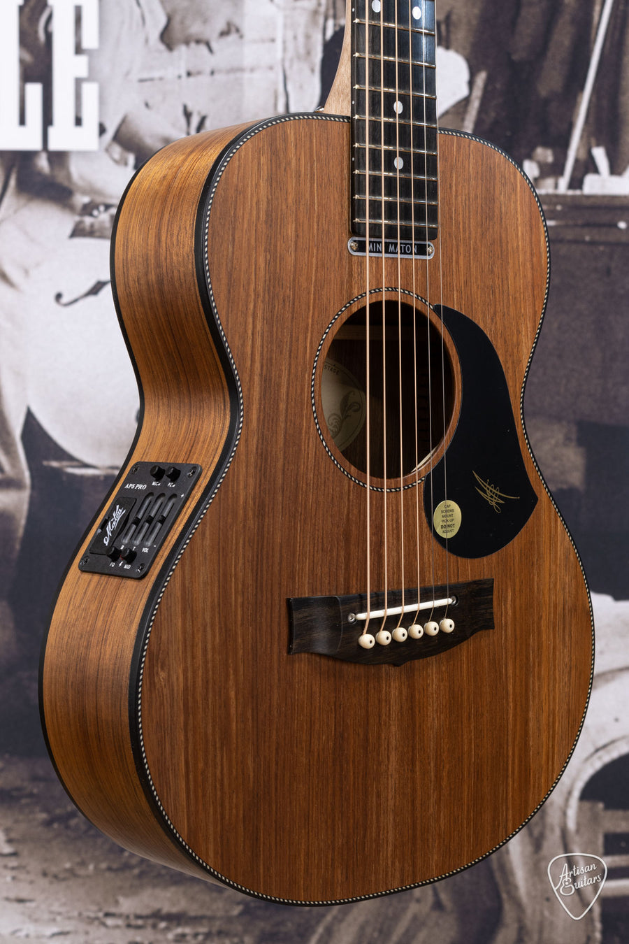 Maton Guitars EMBW-6 All Blackwood Mini - 16334