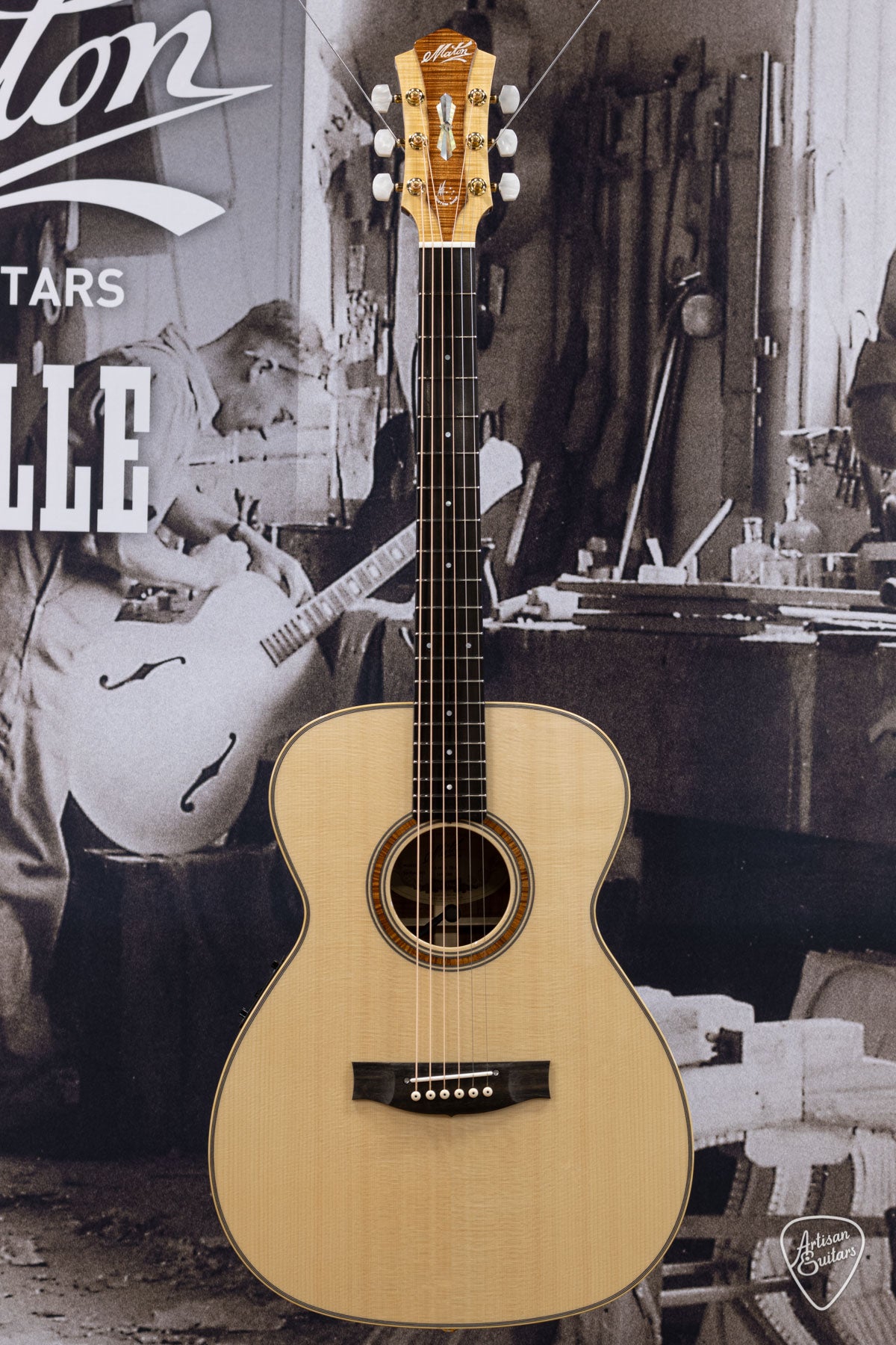 Maton Guitars Custom Shop WA May - 16333