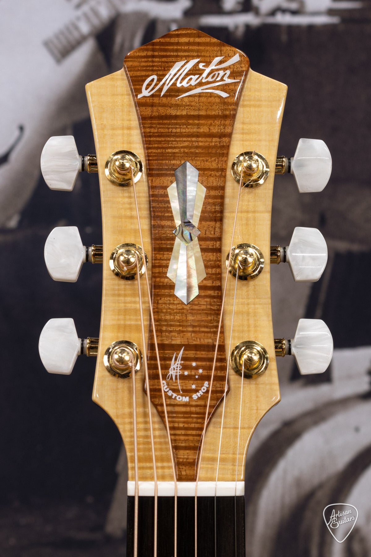 Maton Guitars Custom Shop WA May - 16333