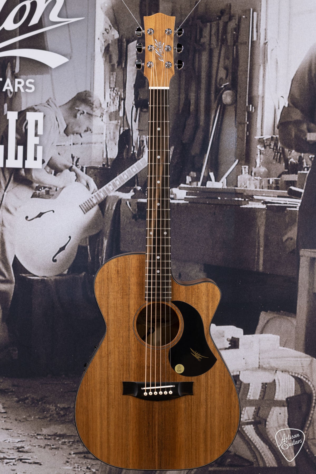 Maton Guitars All-Blackwood EBW-808C Cutaway - 16298