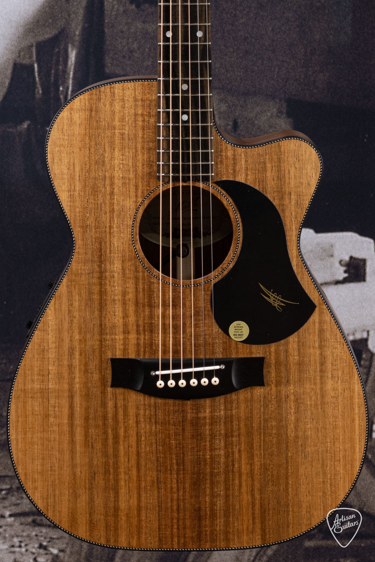 Maton Guitars All-Blackwood EBW-808C Cutaway - 16299