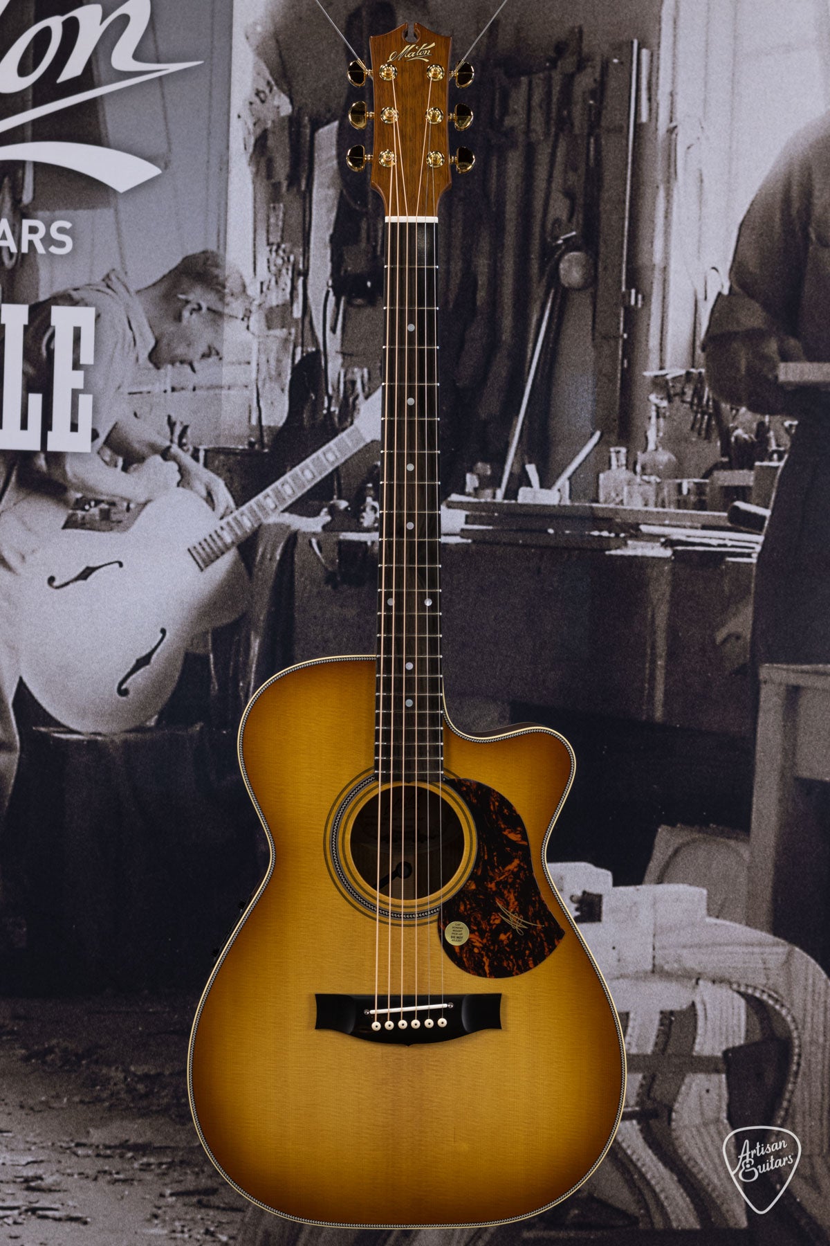 Maton Guitars EBG-808C Nashville Cutaway - 16284