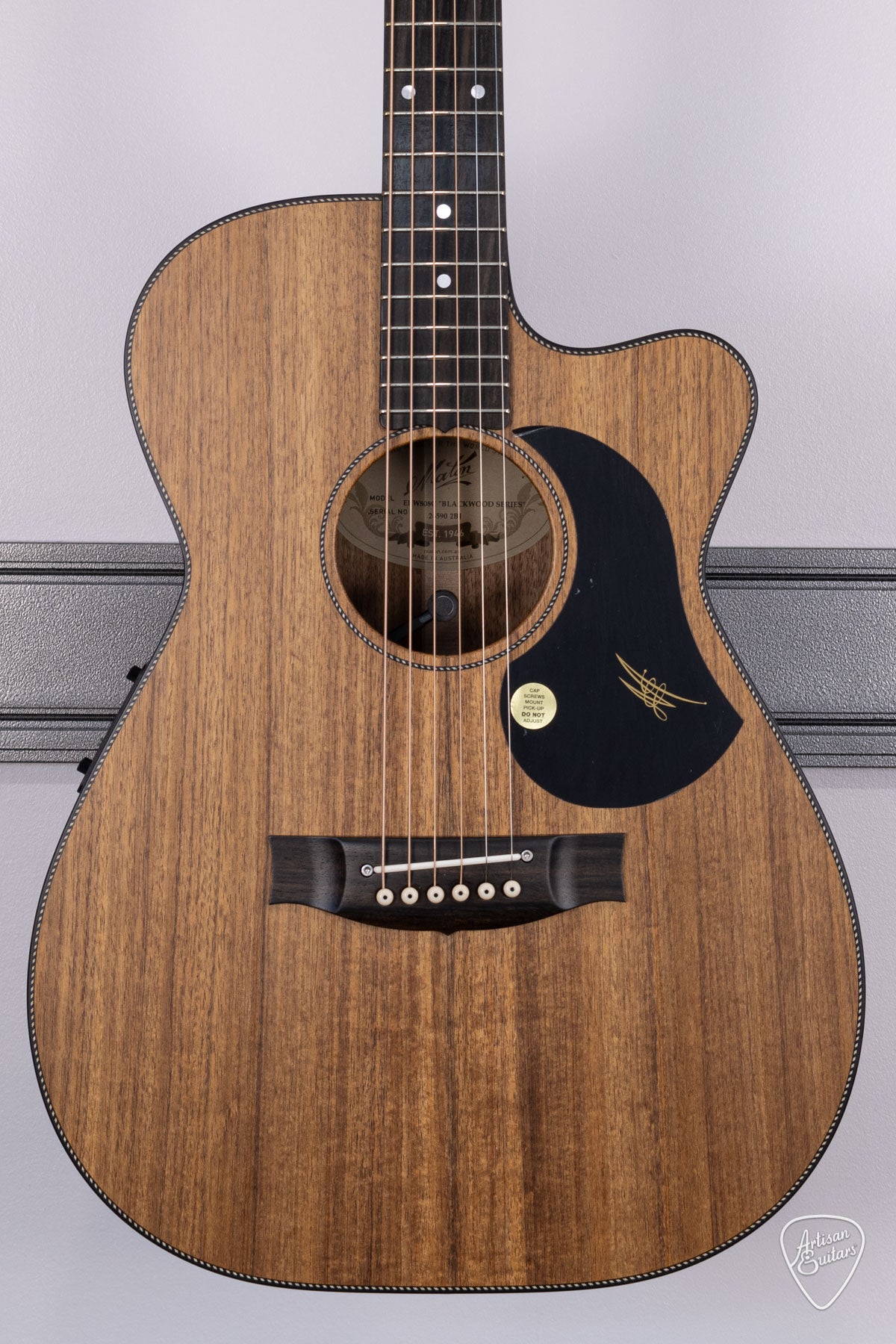 Maton Guitars All-Blackwood EBW-808C Cutaway - 16457