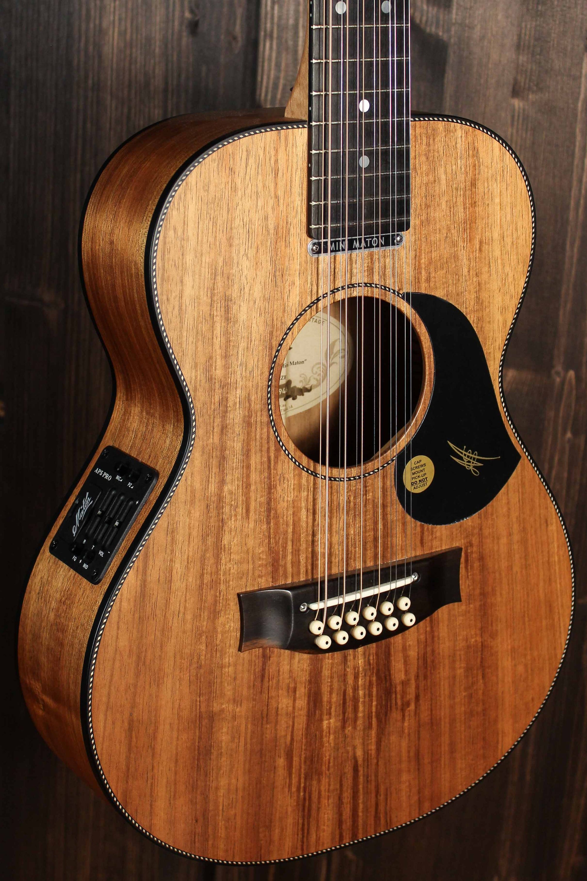 Maton Guitars EMBW 12 String Blackwood Mini - 14138 - Artisan Guitars