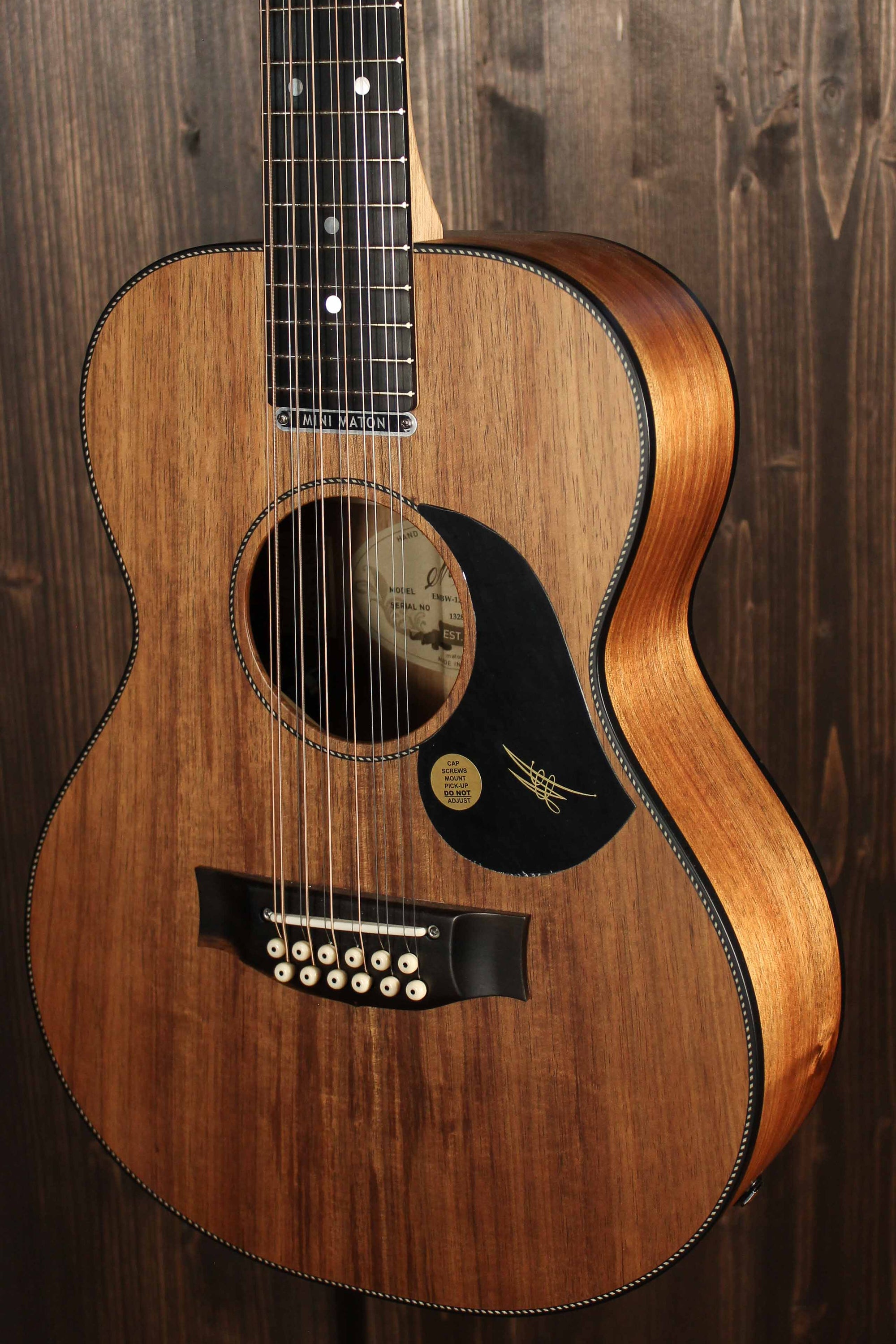 Maton Guitars EMBW 12 String Blackwood Mini - 14138 - Artisan Guitars
