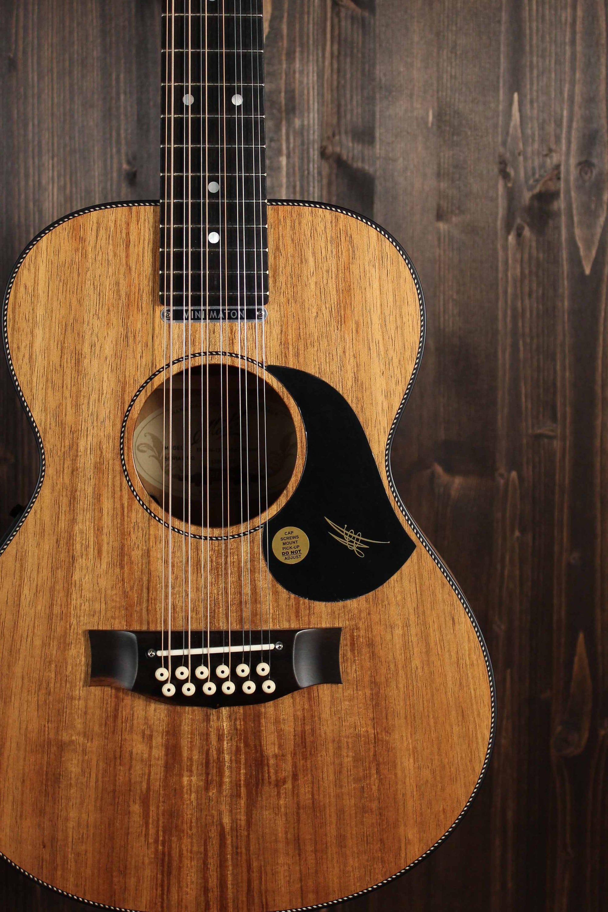 Maton Guitars EMBW 12 String Blackwood Mini - 14138 - Artisan Guitars