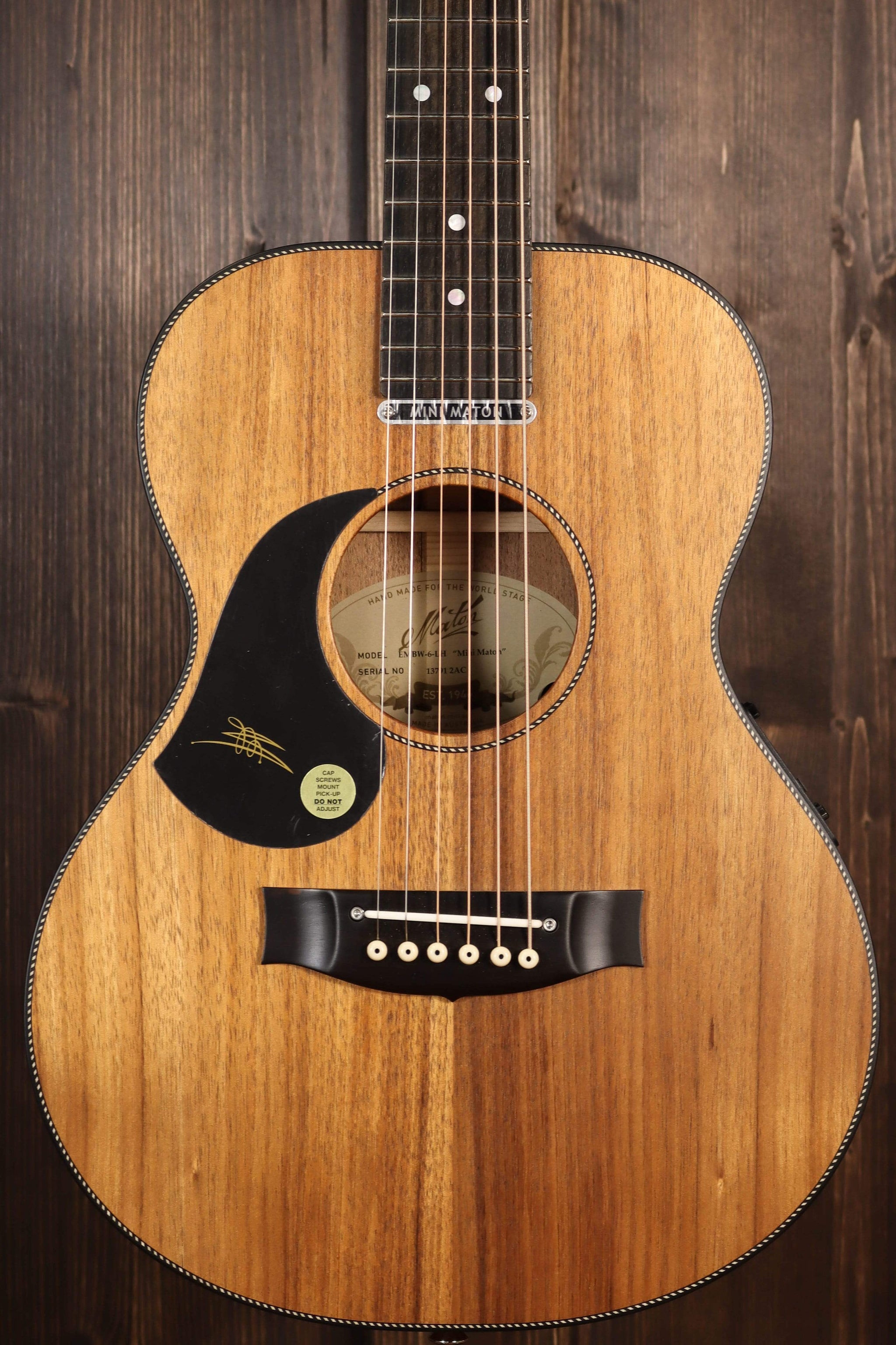 Maton Guitars EMBW Mini Left-Handed - 14346 - Artisan Guitars