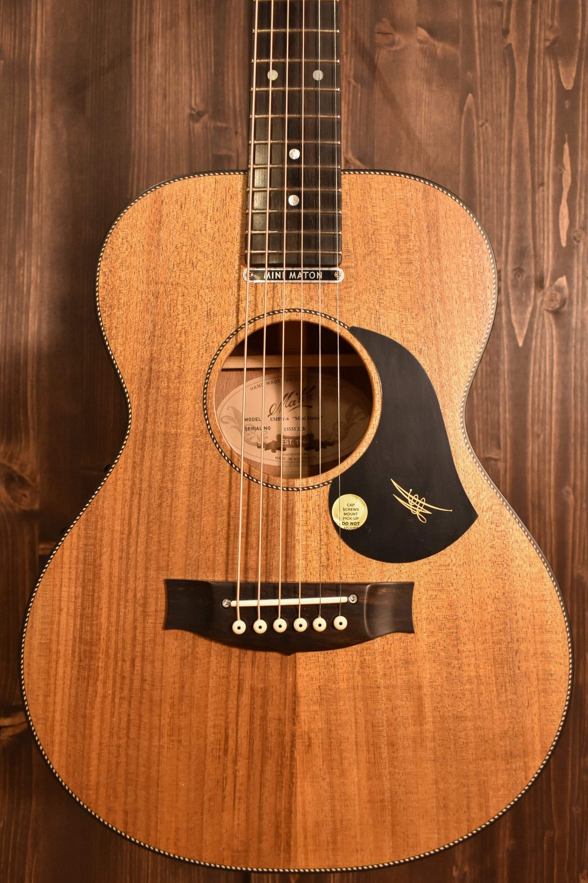 Maton Guitars EMBW6 Mini - 14343 - Artisan Guitars