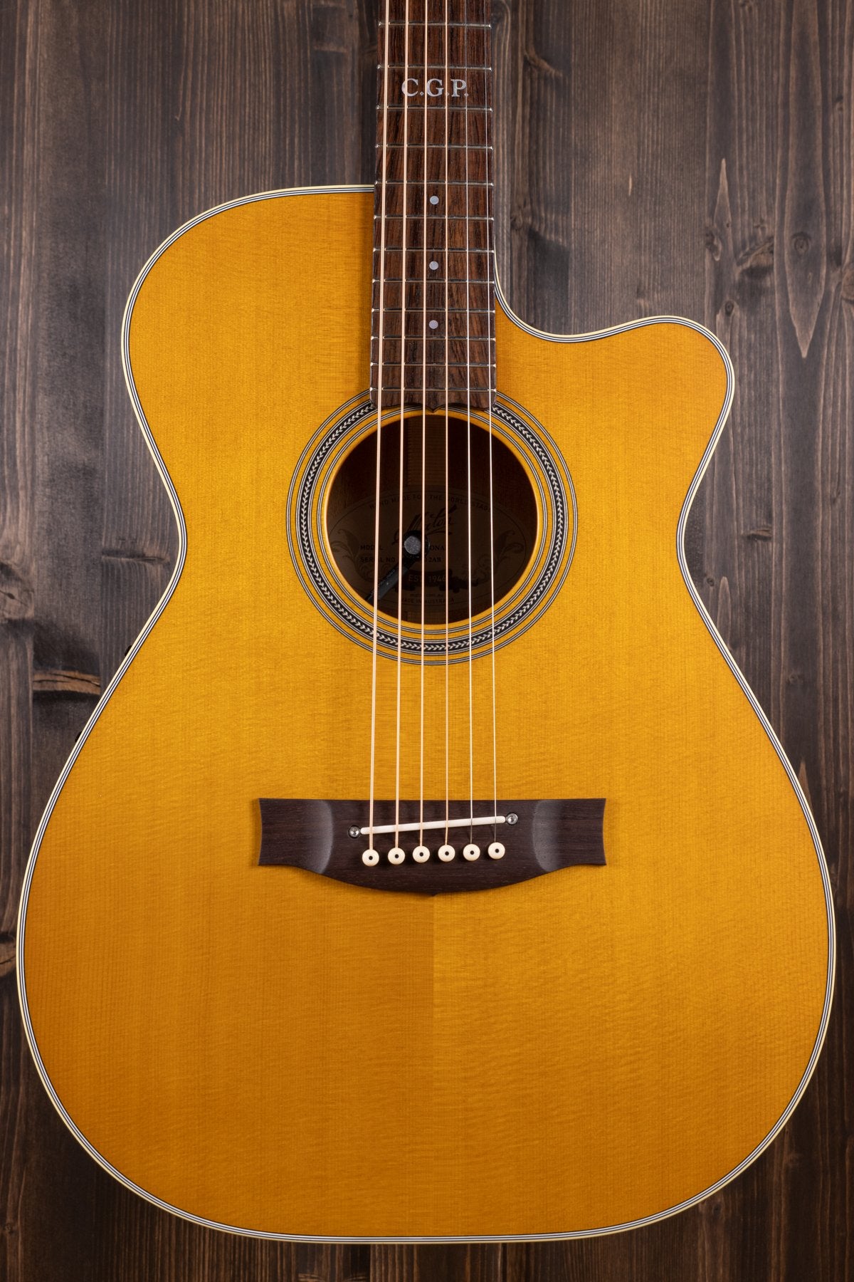 Maton Custom Shop TE Personal 808 Cutaway - 14876 - Artisan Guitars