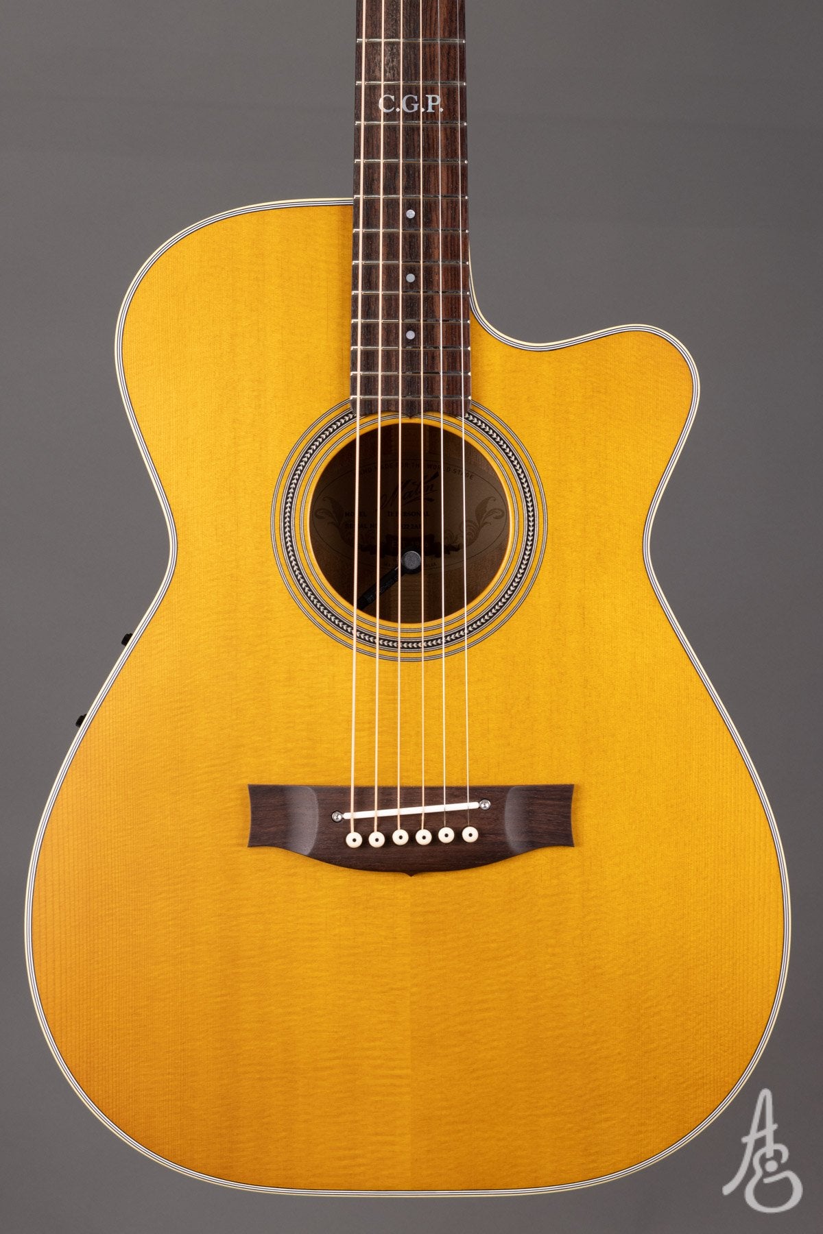 Maton Custom Shop TE Personal 808 Cutaway - 14989 - Artisan Guitars