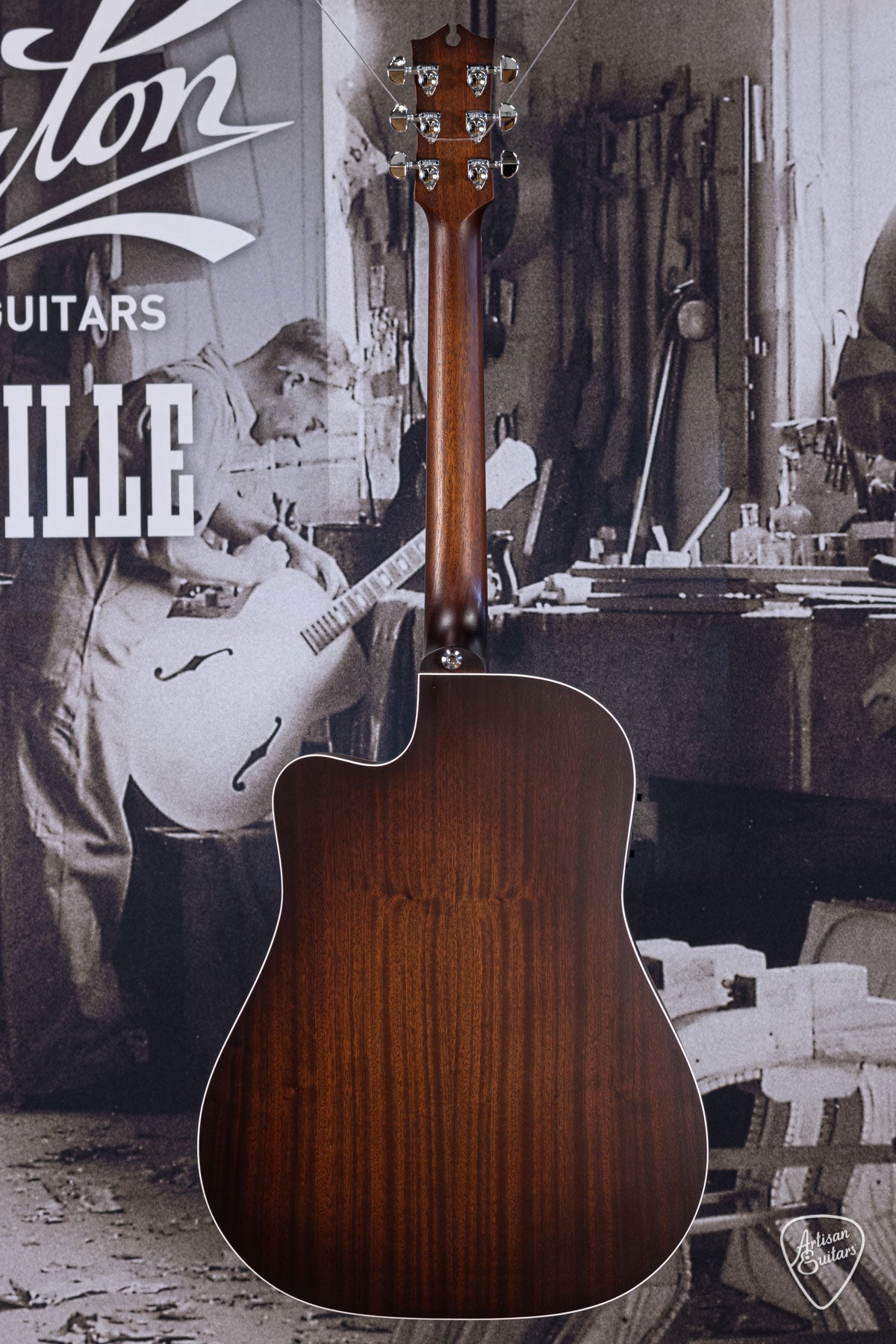 Maton Guitars Cherry Sunburst Dreadnought Prototype - 16191