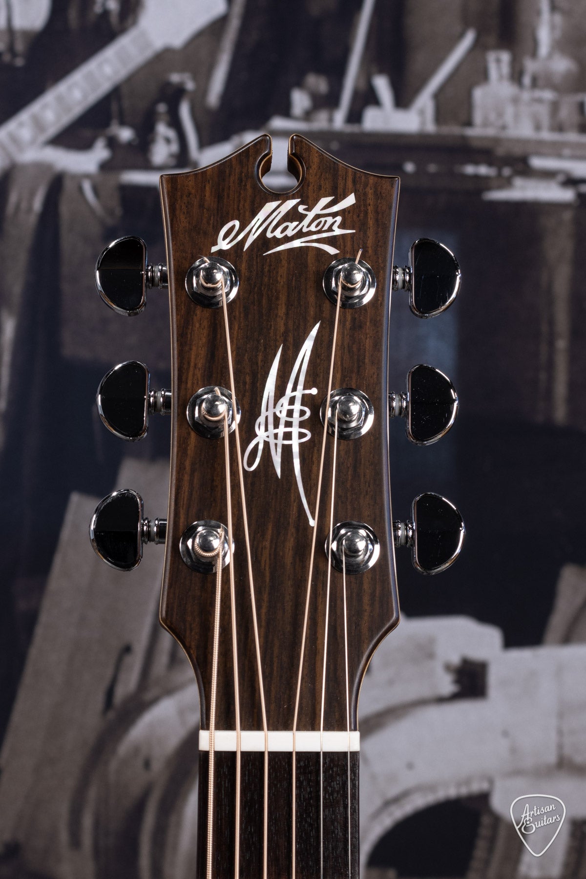 Maton Guitars Cherry Sunburst Dreadnought Prototype - 16191