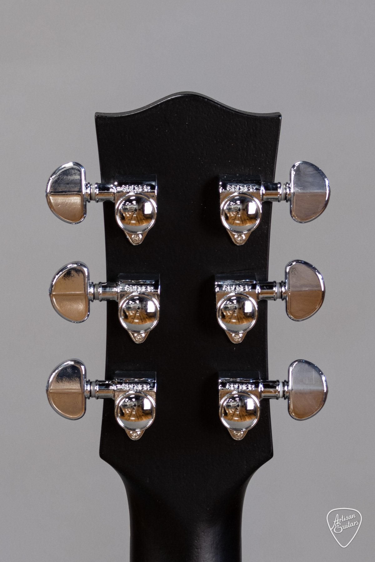 Maton Guitars EBG808 - Custom Jet Black Satin Nitro Finish - 15078 - Artisan Guitars