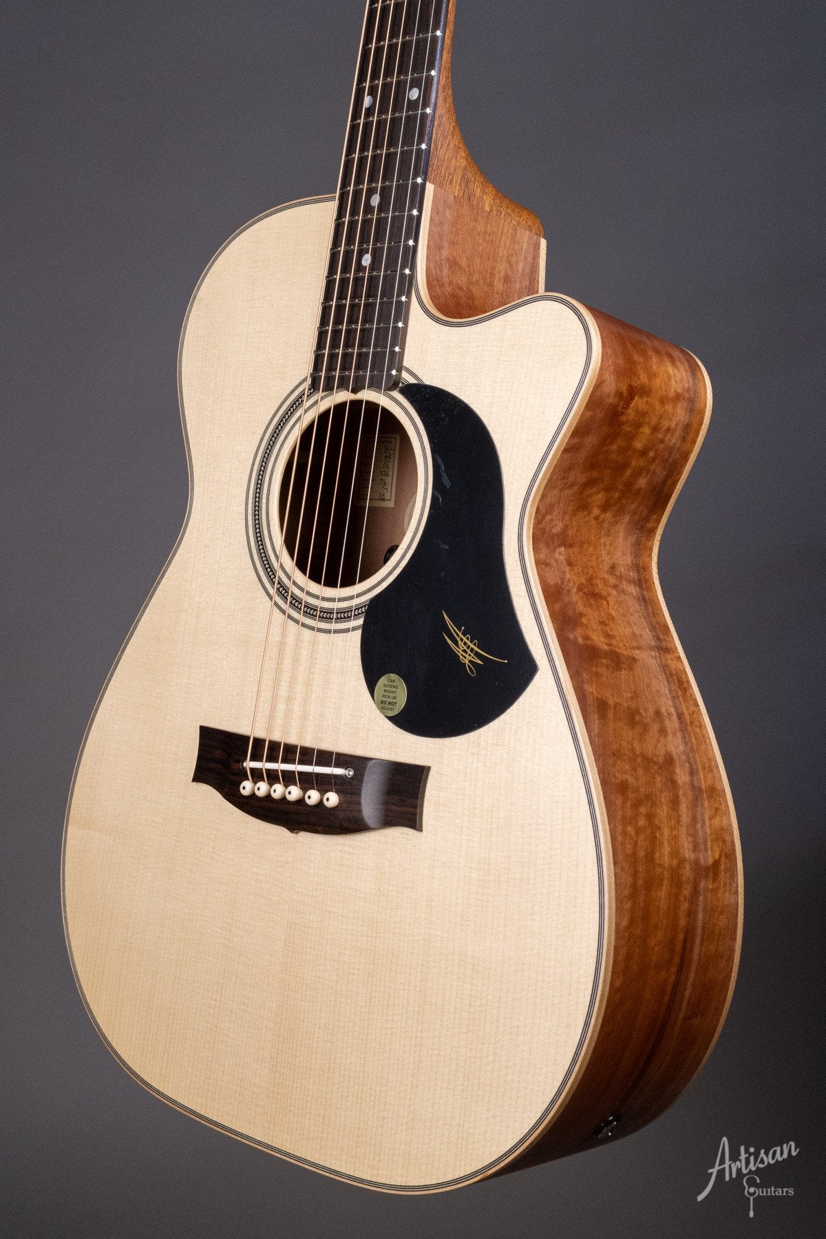 Pre-Owned 2020 Maton Guitars EBG808C JR Joe Robinson Signature Model - 14970 - Artisan Guitars
