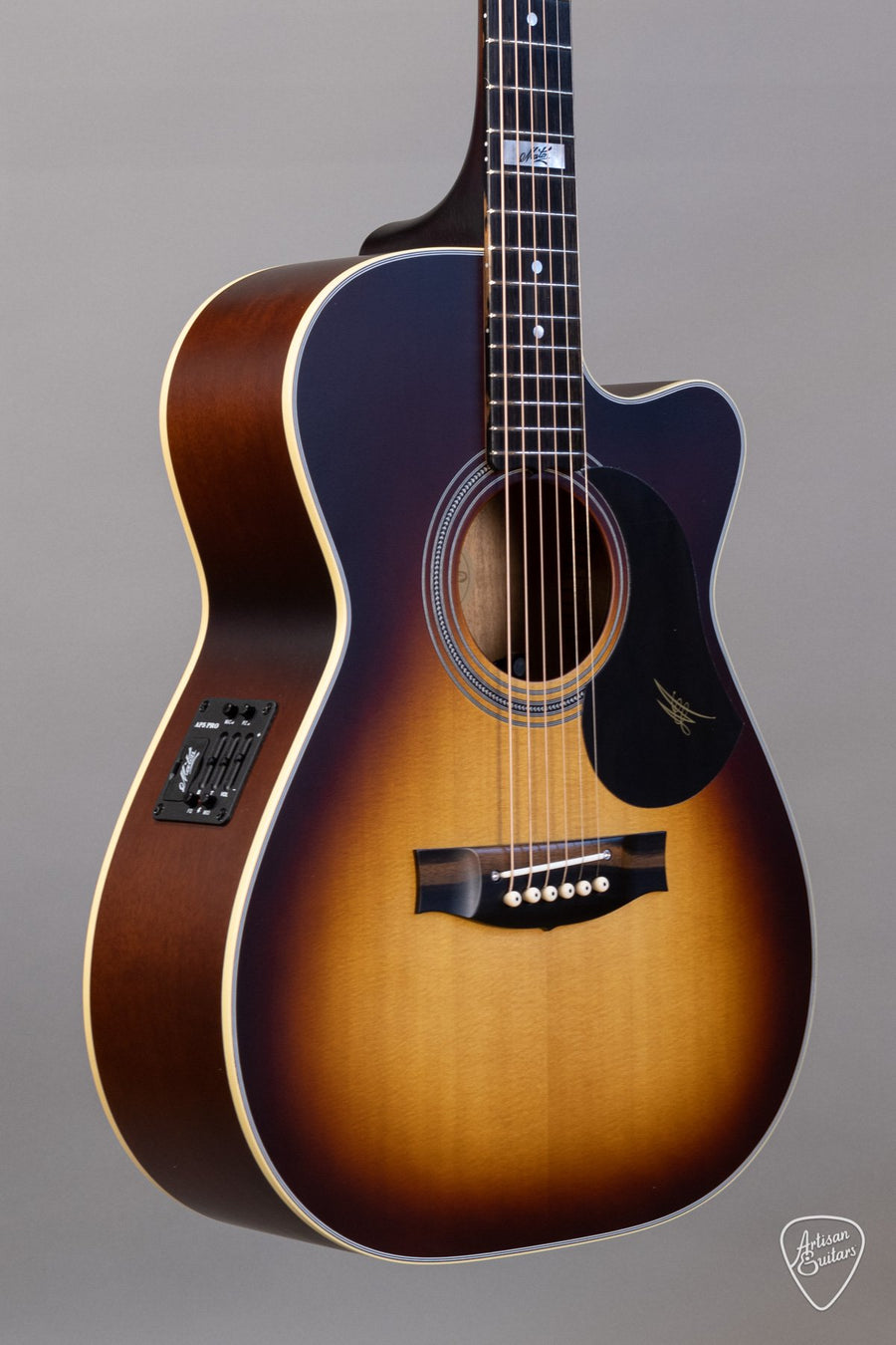 Maton Guitars EBG808C with Sunburst Sitka Top -15062 - Artisan Guitars