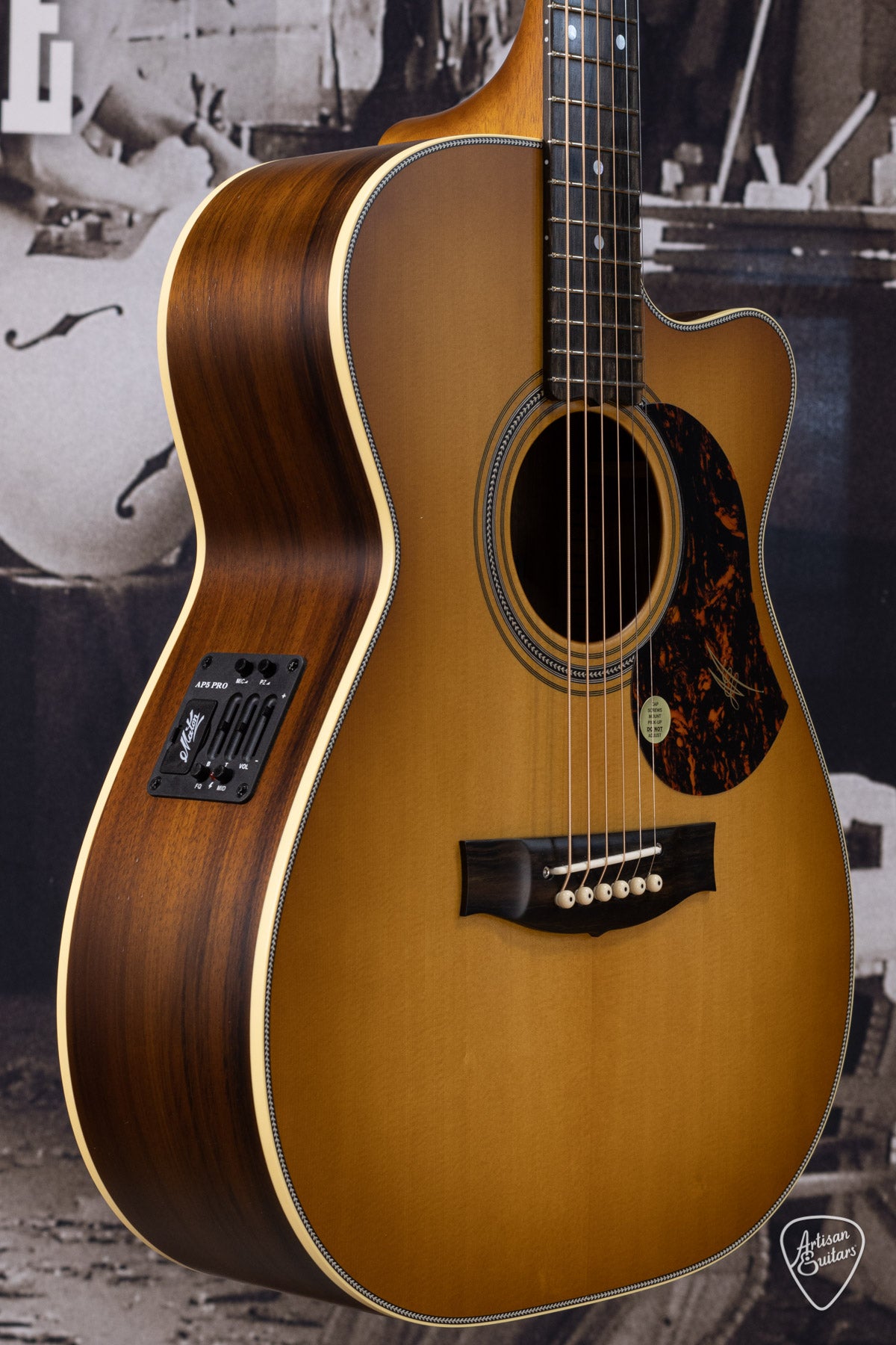 Maton Guitars EBG-808C Nashville Cutaway - 16230