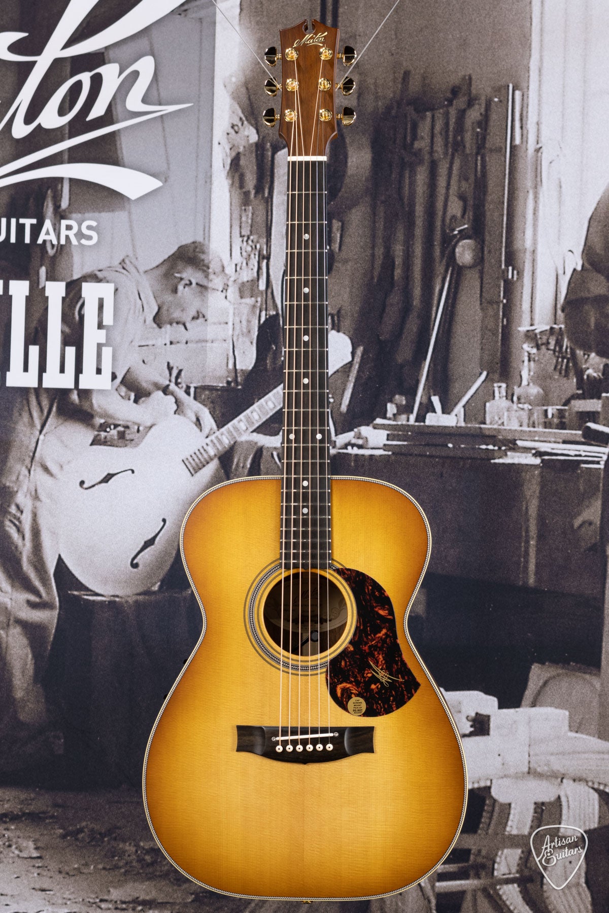 Maton Guitars EBG808 Nashville Sitka Spruce and Australian Blackwood ID-16128