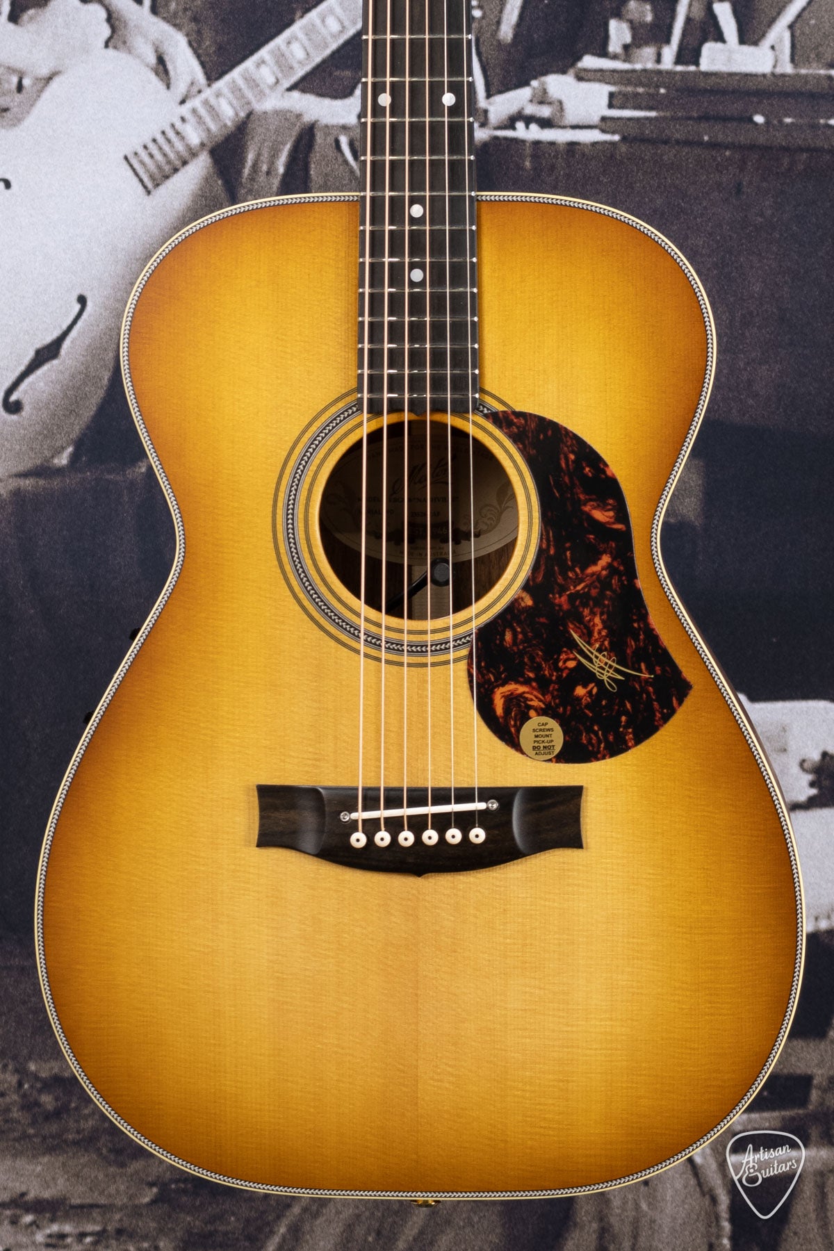 Maton Guitars EBG808 Nashville Sitka Spruce and Australian Blackwood ID-16128