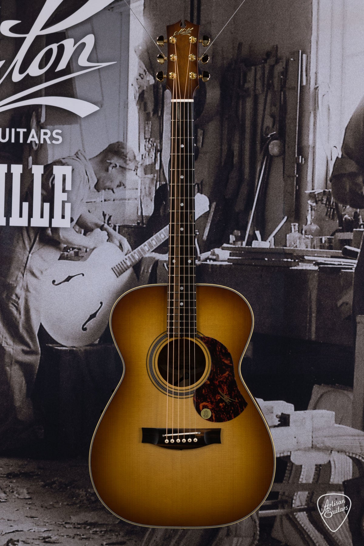 Maton Guitars EBG808 Nashville Series Sitka Spruce and Australian Blackwood ID-15056