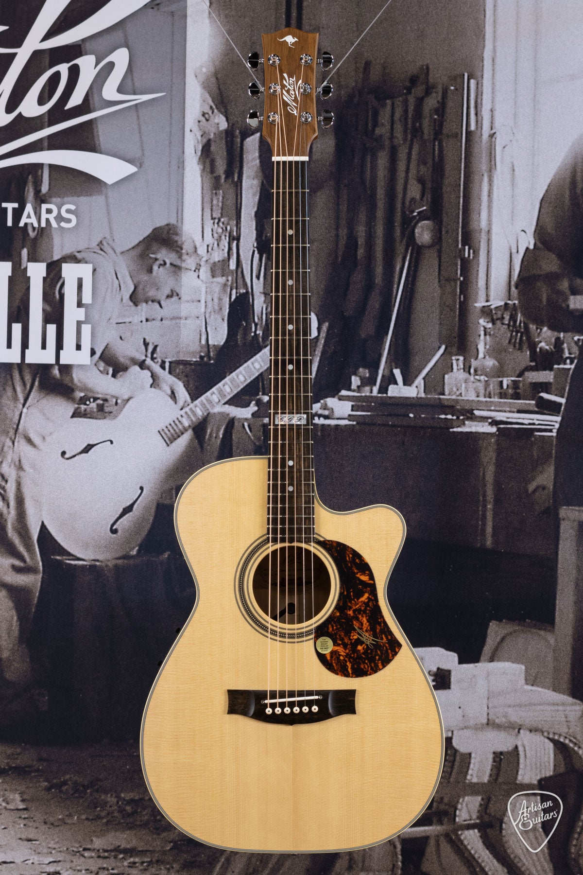 Maton Guitars EBG-808-TEC Tommy Emmanuel Cutaway - 16242