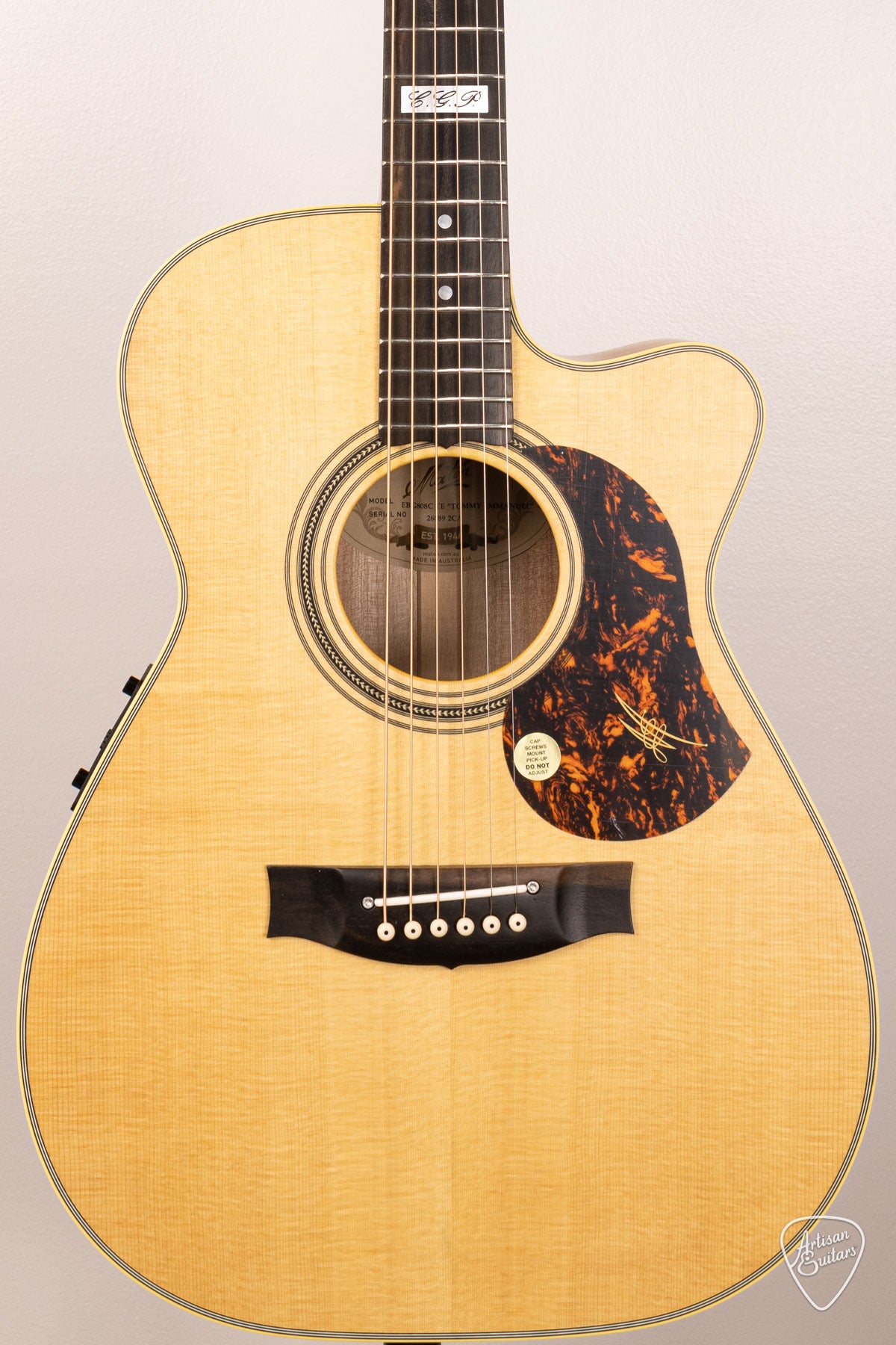 Maton Guitars EBG-808-TEC Tommy Emmanuel Cutaway - 16503