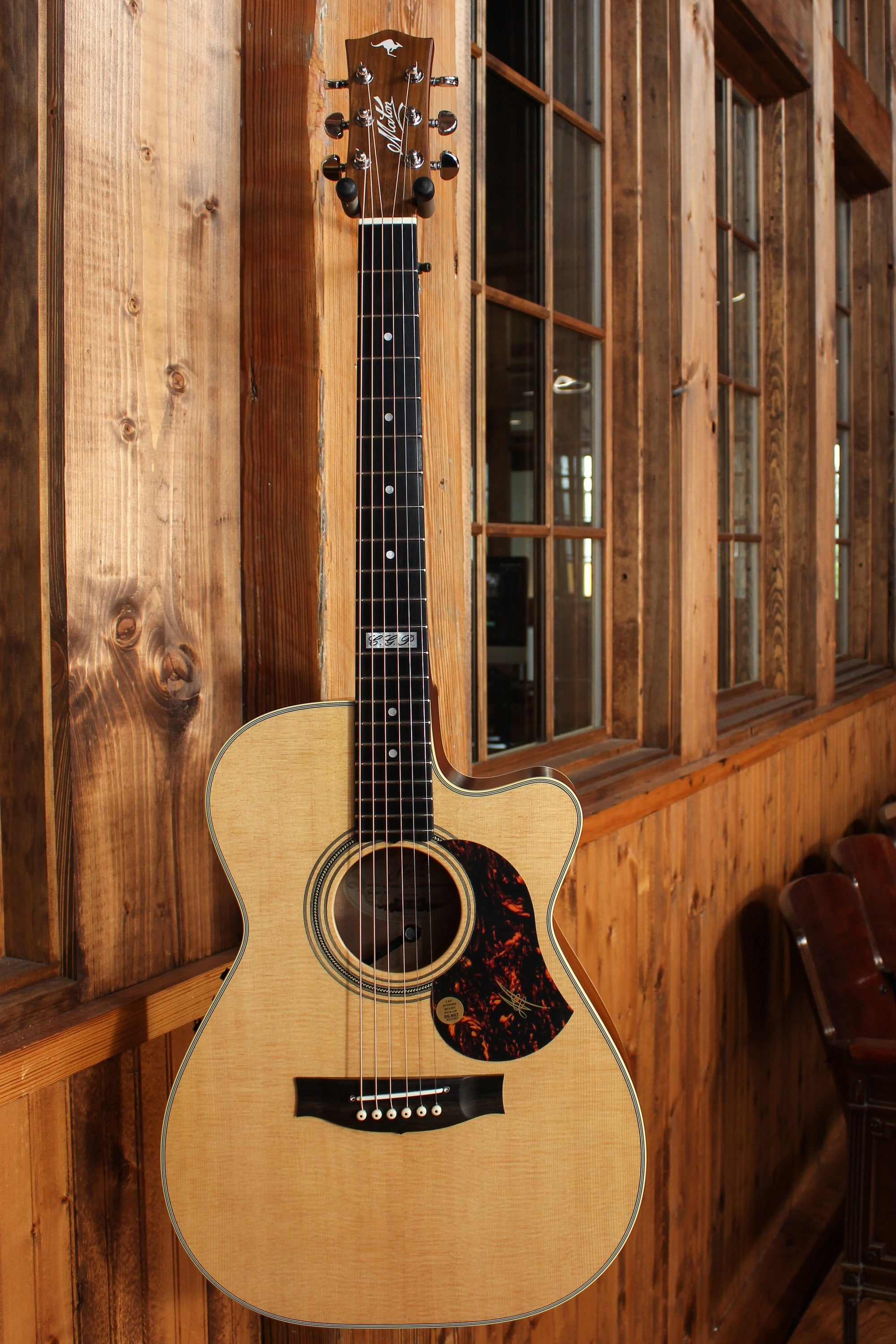 Maton EBG 808C TE Tommy Emmanuel Signature Guitar Cutaway - Artisan Guitars
