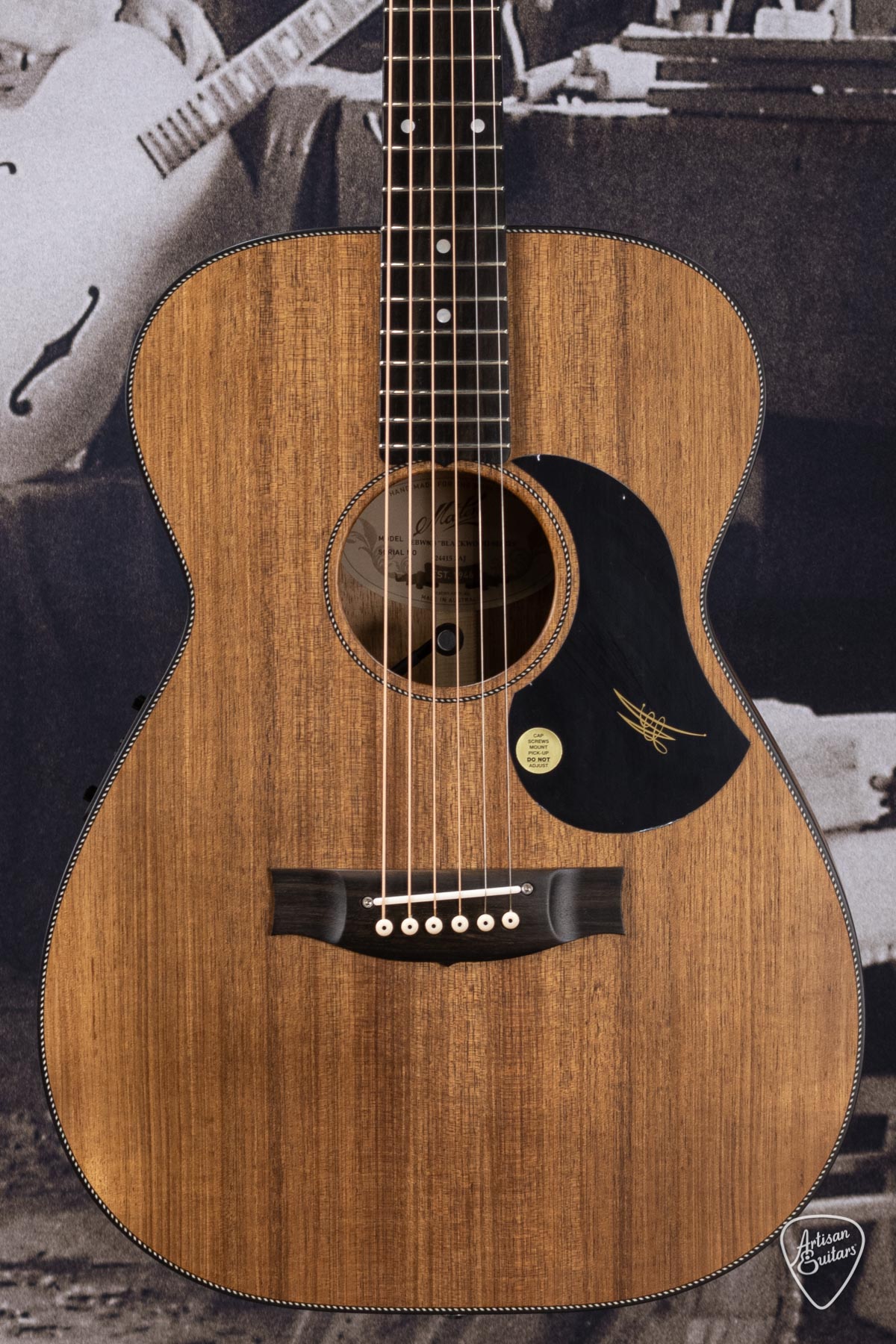 Maton Guitars All-Blackwood EBW-808 - 16221
