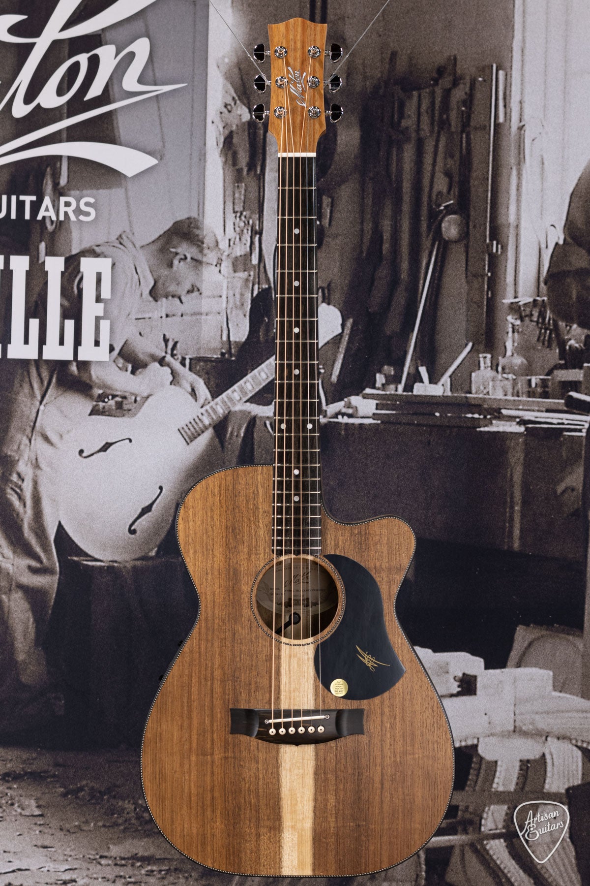 Maton Guitars All-Blackwood EBW-808C Cutaway - 16224