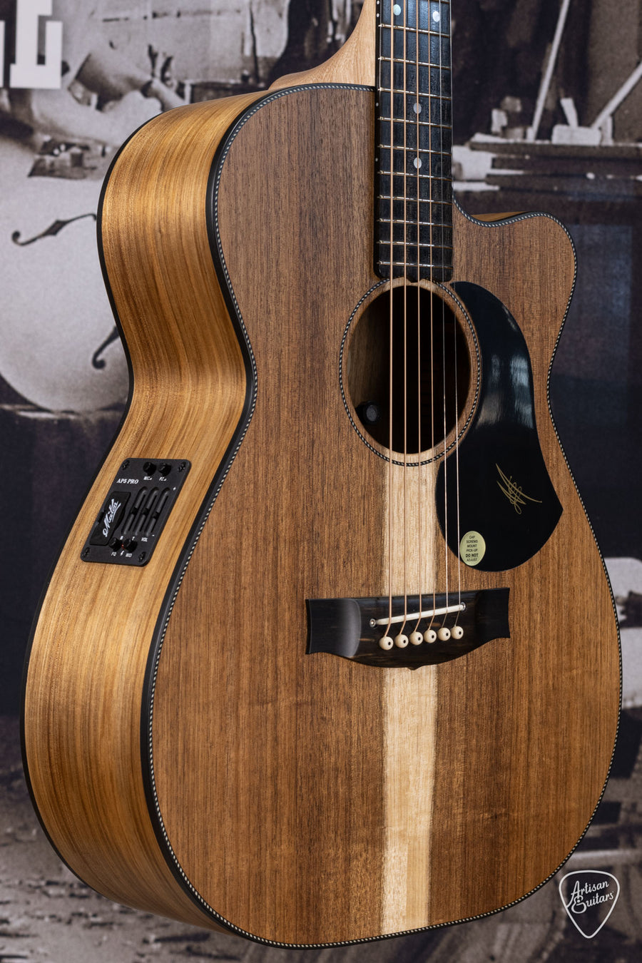 Maton Guitars All-Blackwood EBW-808C Cutaway - 16224