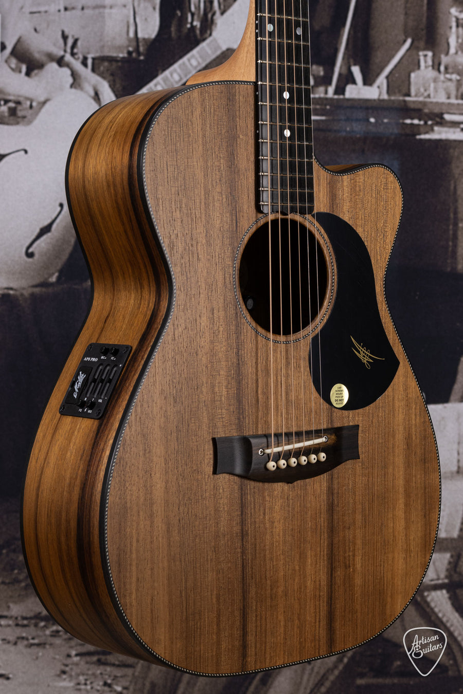 Maton Guitars All-Blackwood EBW-808C Cutaway - 16225