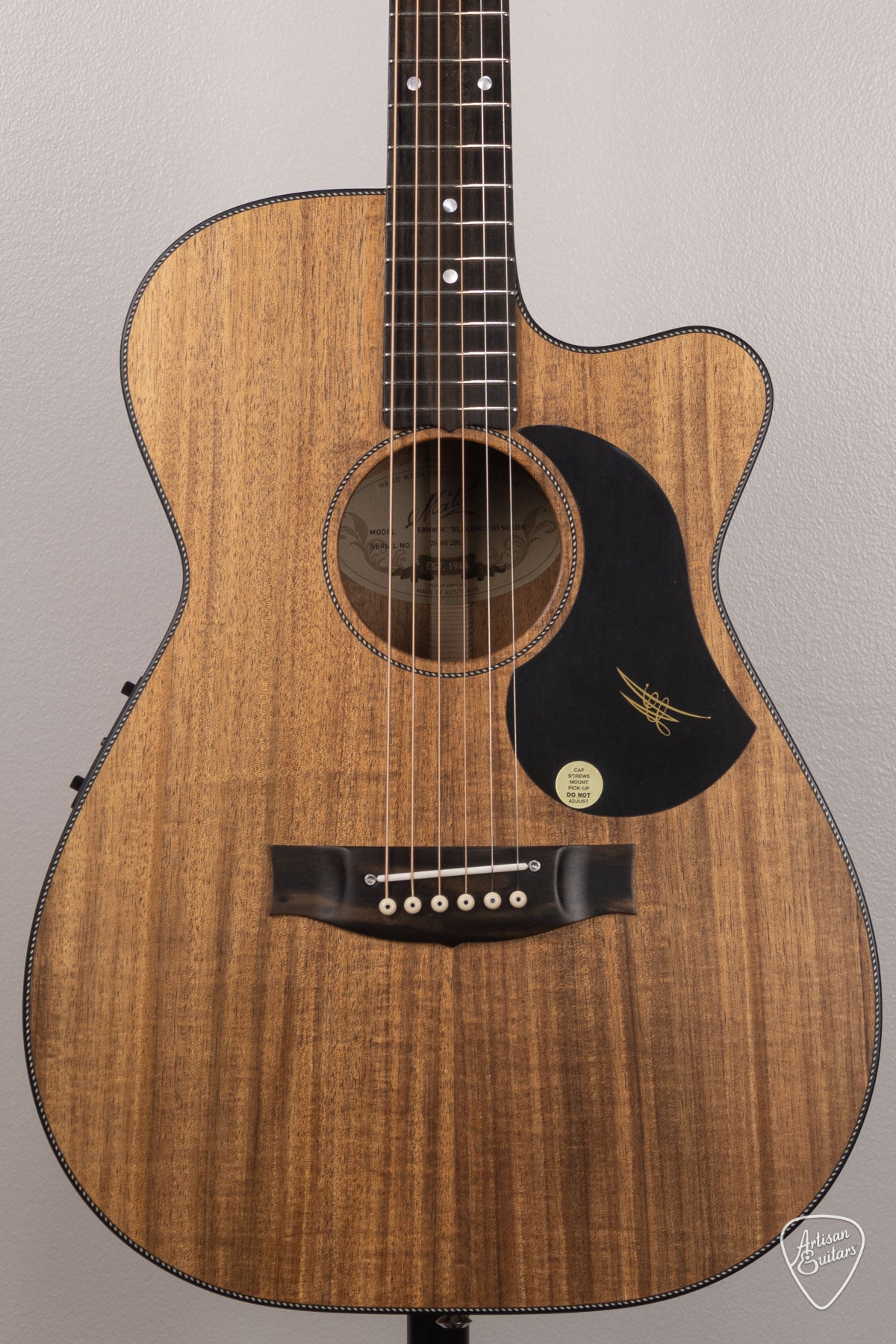 Maton Guitars All-Blackwood EBW-808C Cutaway - 16486
