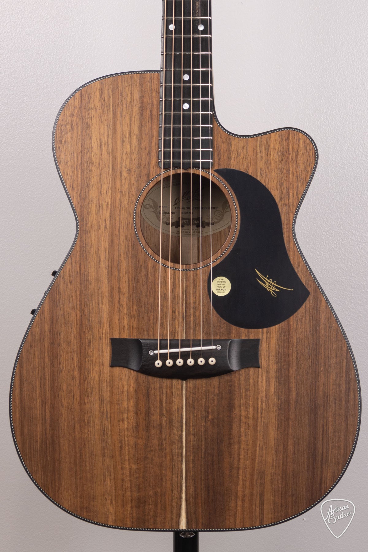 Maton Guitars All-Blackwood EBW-808C Cutaway - 16487