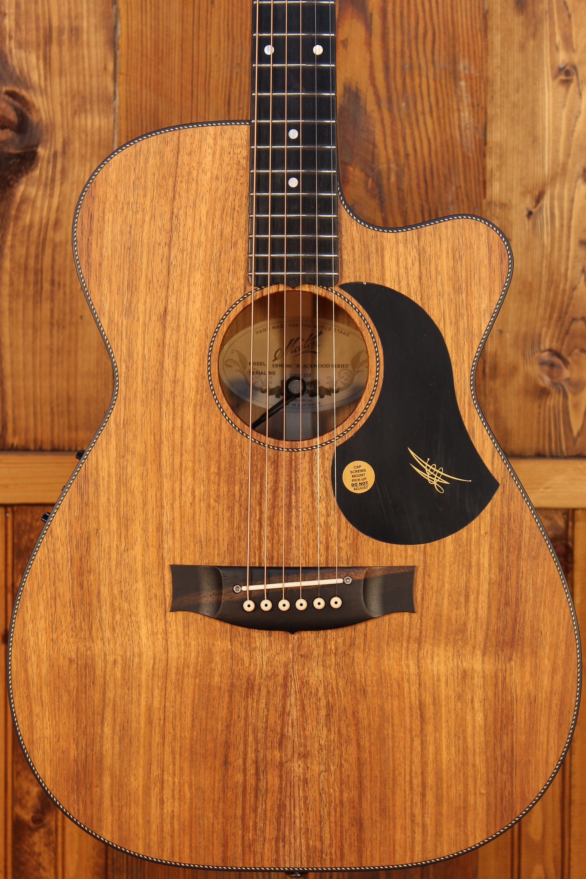 Maton EBW808C Guitar w/ Blackwood Top, Back & Sides w/ AP5 Pro Pickup System - Artisan Guitars