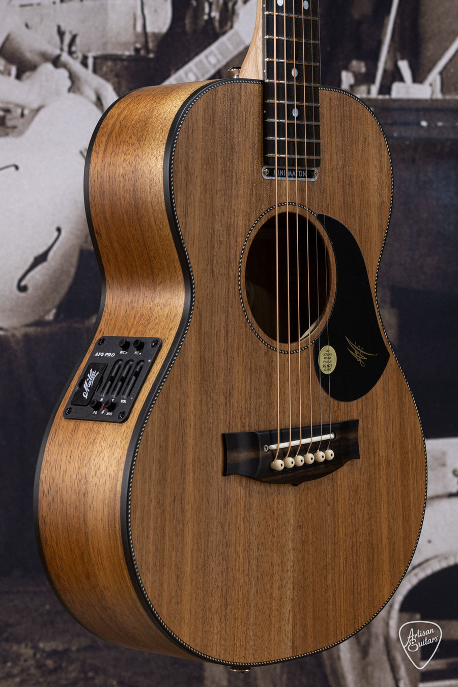 Maton Guitars EMBW-6 All Blackwood Mini - 16250