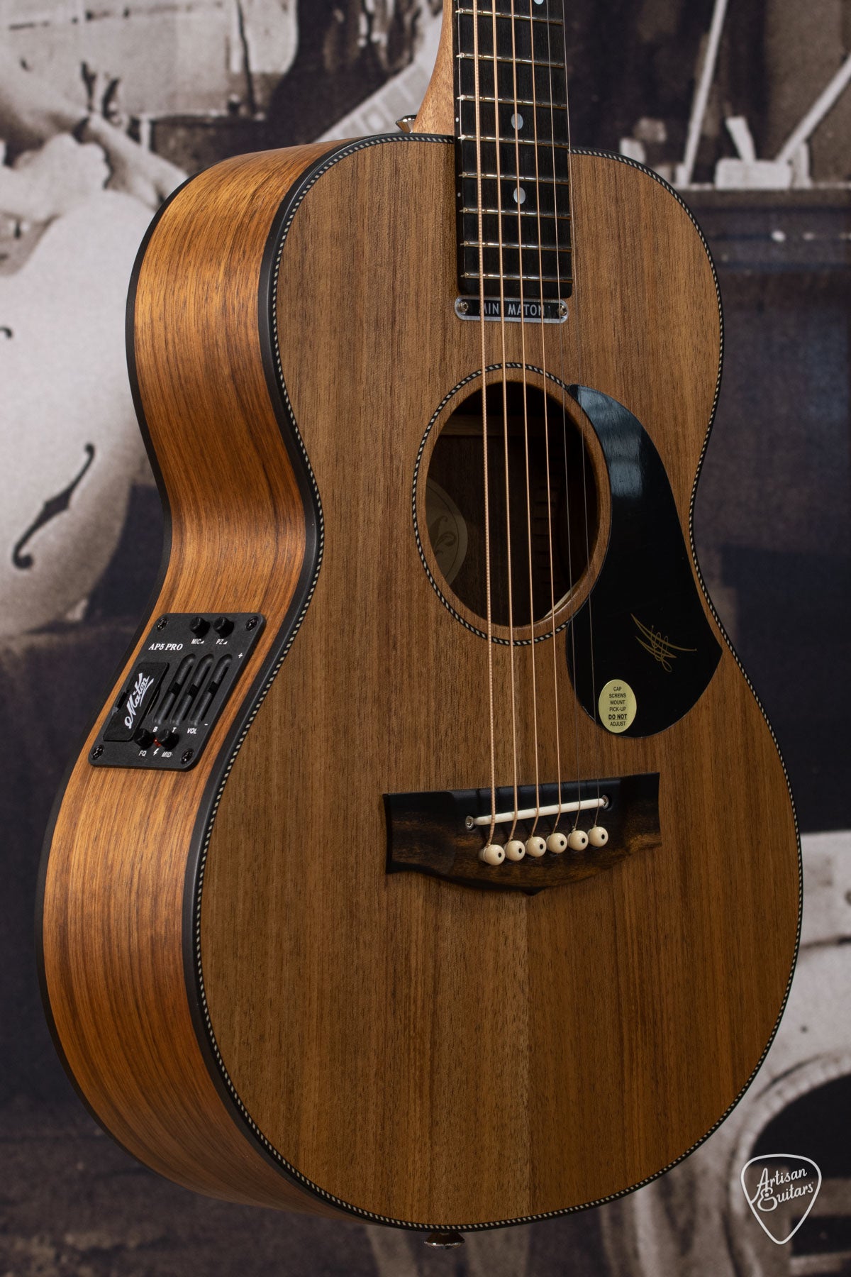 Maton Guitars EMBW-6 All Blackwood Mini - 16251