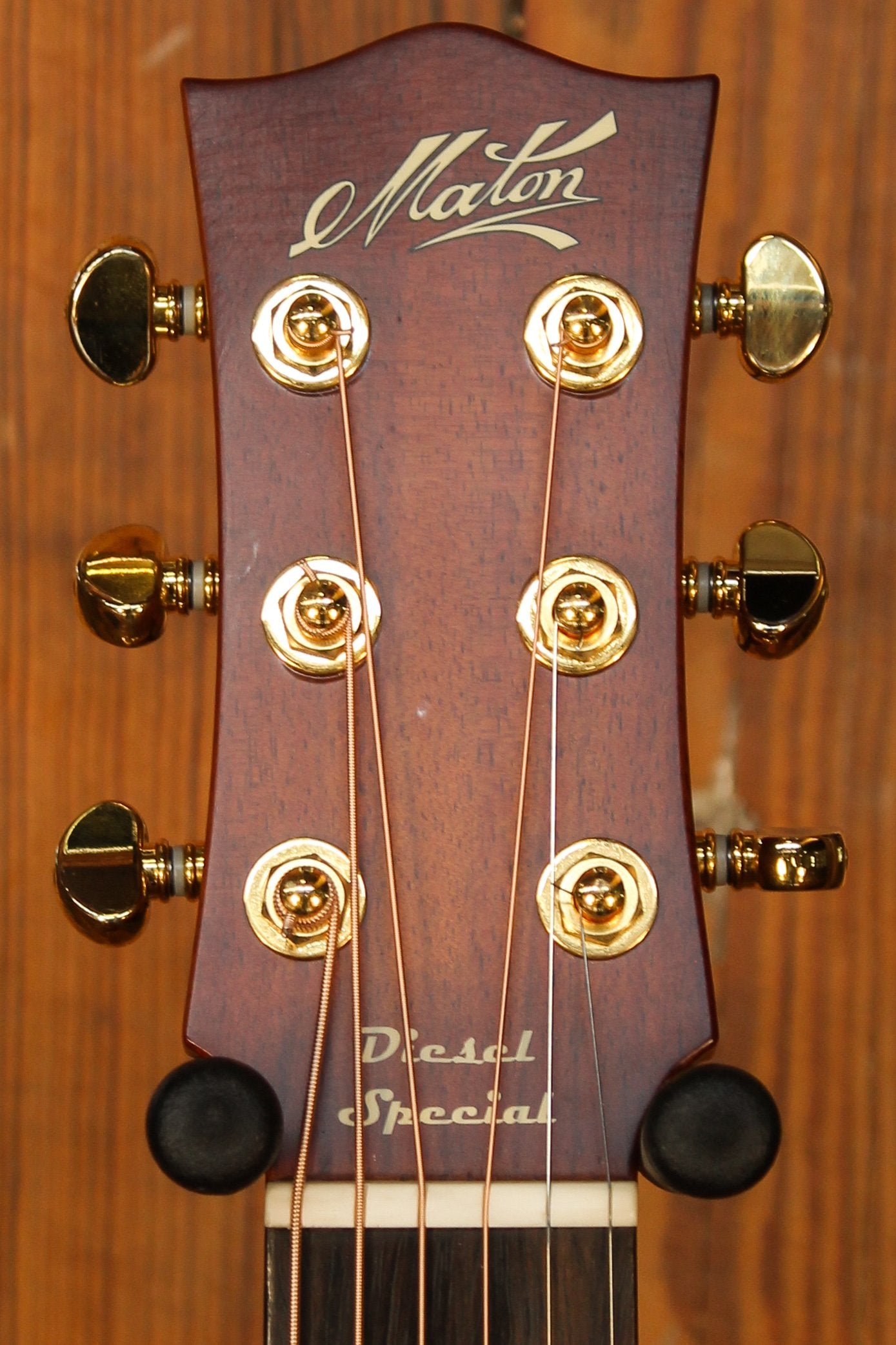 Maton EMD6 Mini Maton Diesel Sitka with Blackwood and Vintage Amber Sunburst - Shop Demo - Artisan Guitars