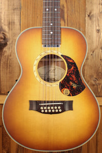 Maton EMD12 Mini Diesel Sitka w/ Blackwood & Vintage Amber Sunburst - Artisan Guitars
