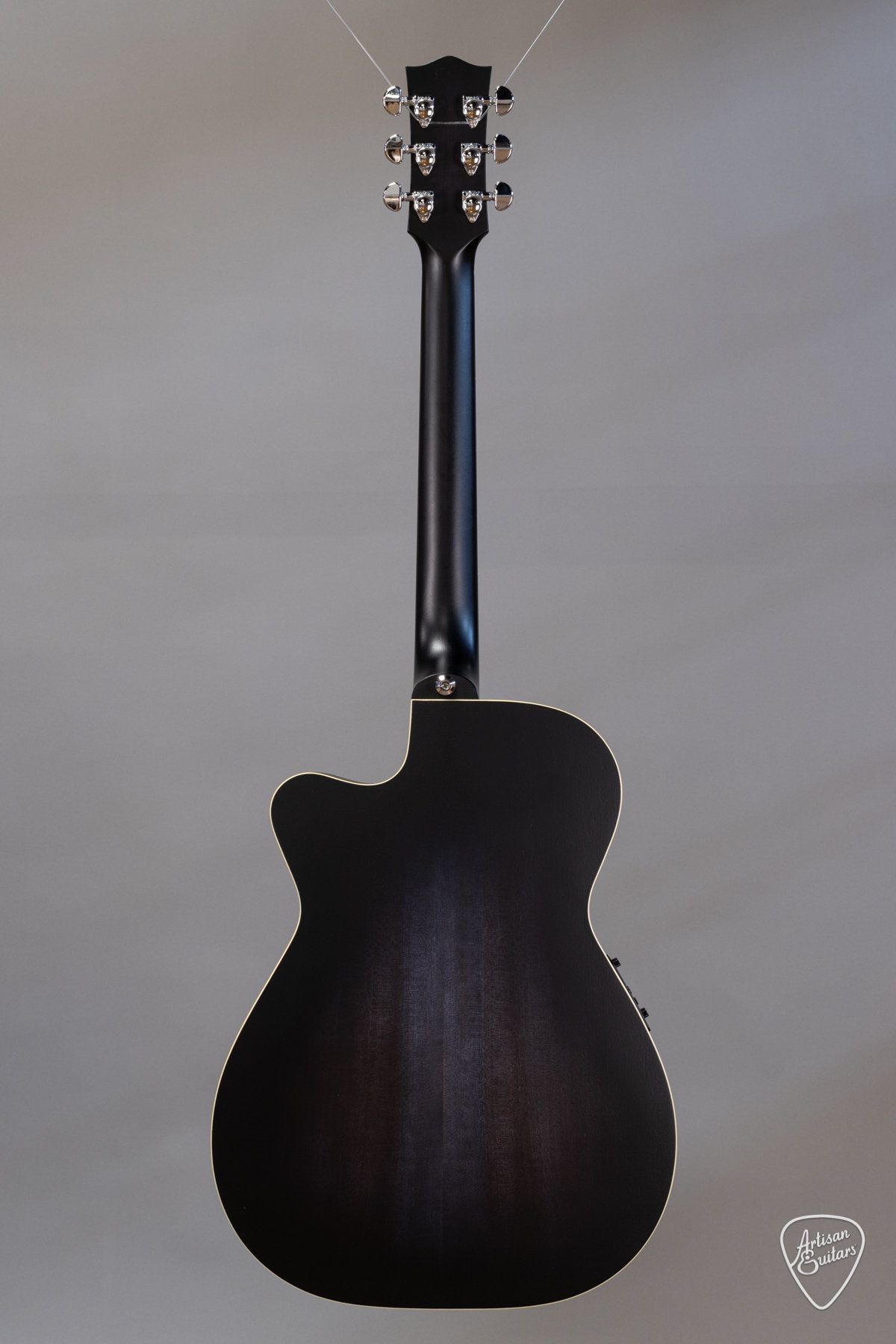 Maton Custom Performer Series Bunya and Queensland Maple with Cutaway in Ghost Black Finish ID-15079 - Artisan Guitars
