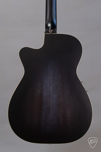 Maton Custom Performer Series Bunya and Queensland Maple with Cutaway in Ghost Black Finish ID-15079 - Artisan Guitars