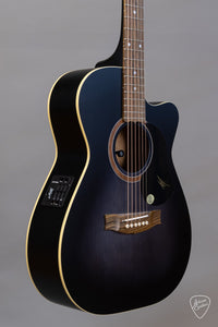 Maton Custom Performer Series Bunya and Queensland Maple with Cutaway in Ghost Black Finish ID-15079 - Artisan Guitars